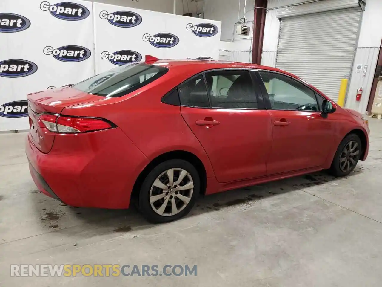 3 Photograph of a damaged car 5YFEPMAE4MP184387 TOYOTA COROLLA 2021