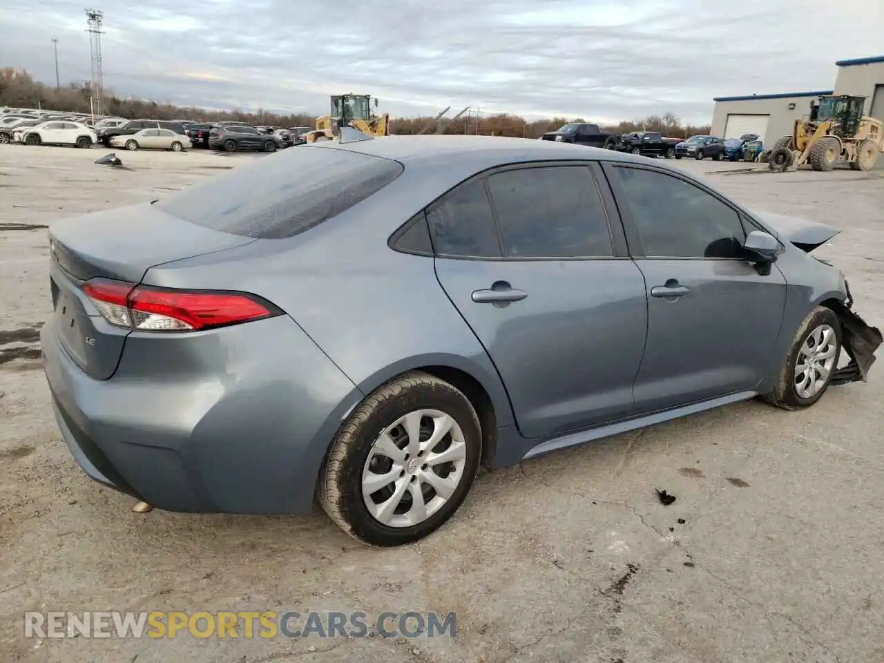 3 Photograph of a damaged car 5YFEPMAE4MP185393 TOYOTA COROLLA 2021
