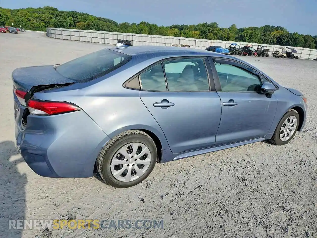 3 Photograph of a damaged car 5YFEPMAE4MP185832 TOYOTA COROLLA 2021