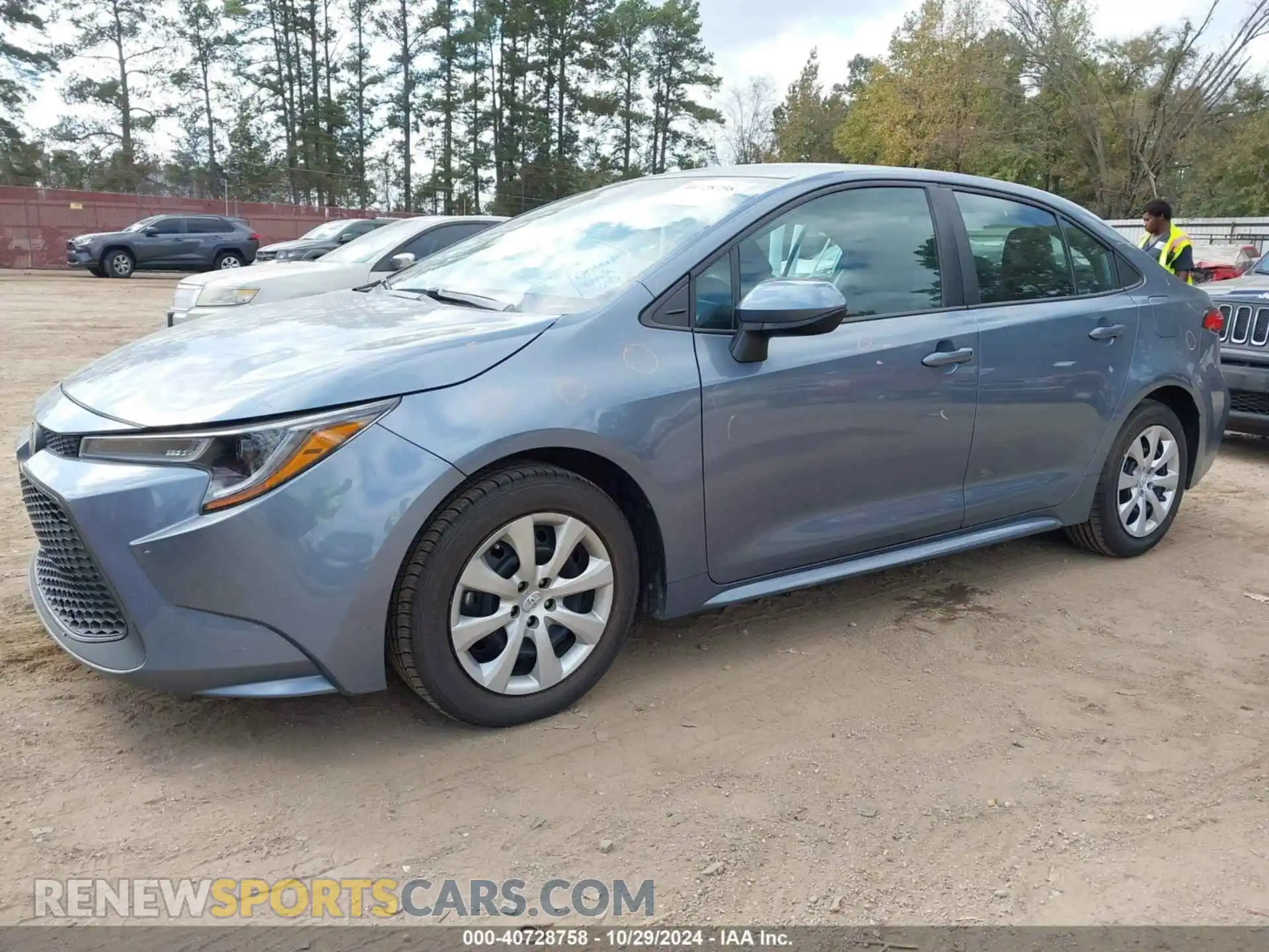 2 Photograph of a damaged car 5YFEPMAE4MP187838 TOYOTA COROLLA 2021