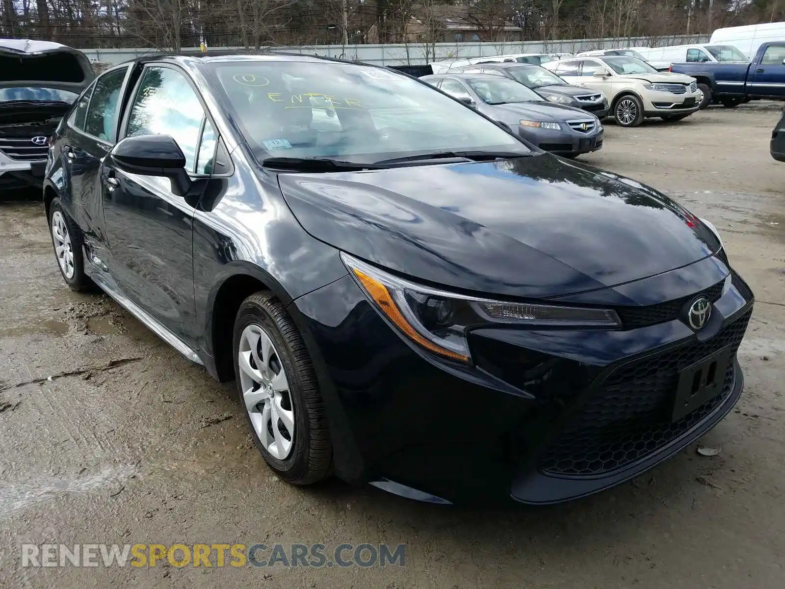 1 Photograph of a damaged car 5YFEPMAE4MP189475 TOYOTA COROLLA 2021