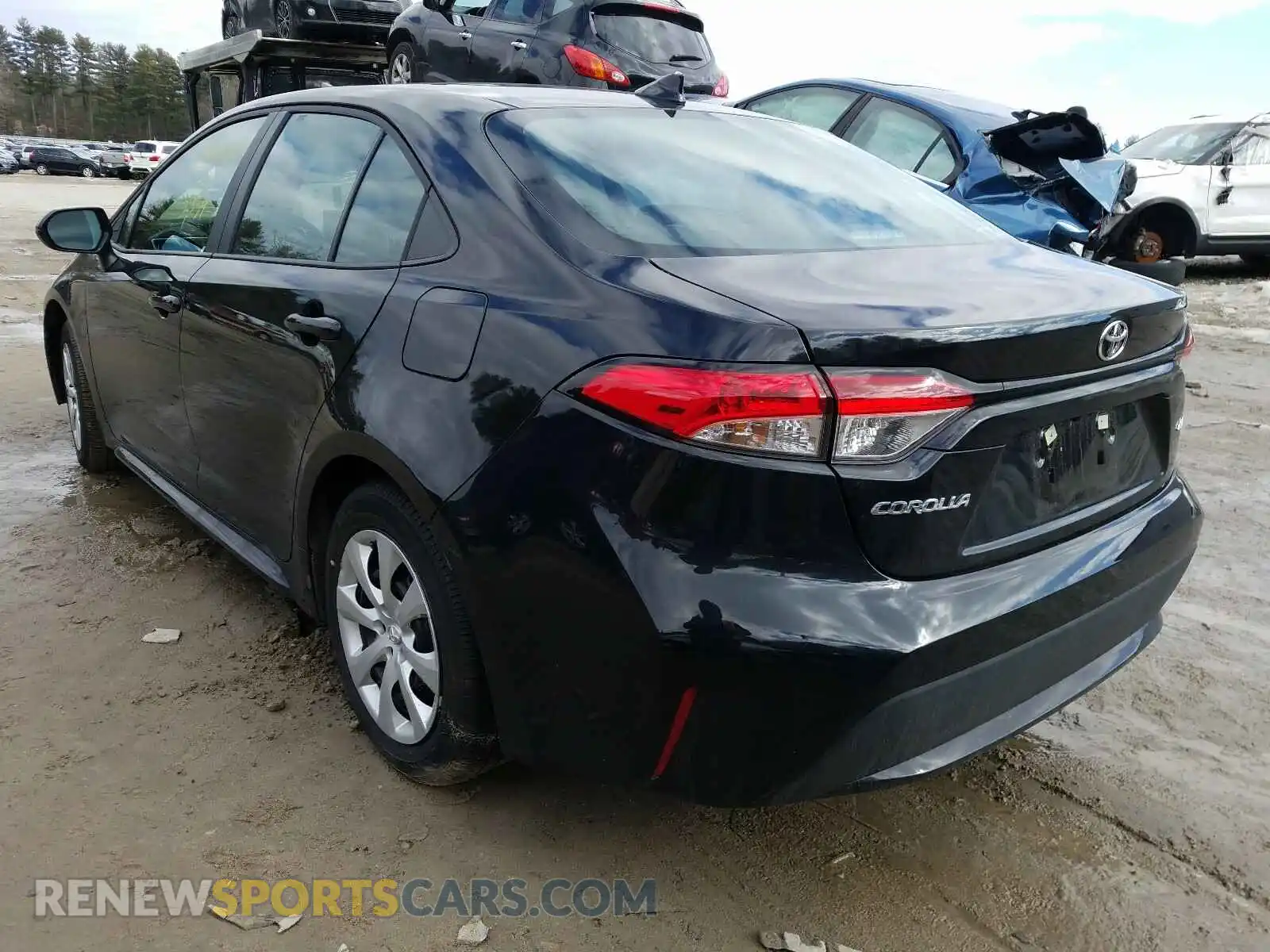 3 Photograph of a damaged car 5YFEPMAE4MP189475 TOYOTA COROLLA 2021