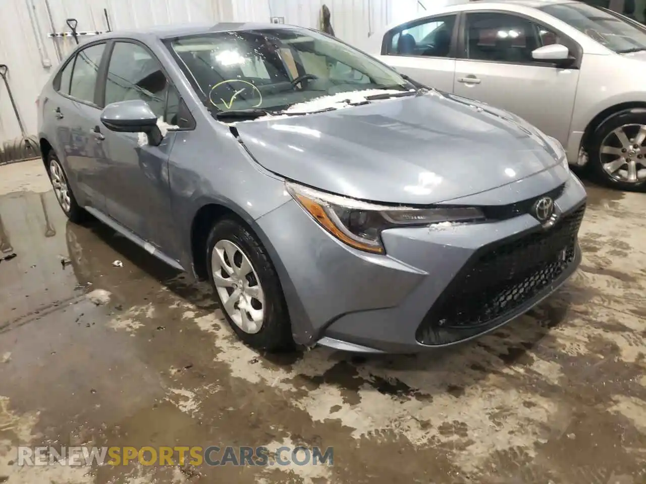 1 Photograph of a damaged car 5YFEPMAE4MP193283 TOYOTA COROLLA 2021