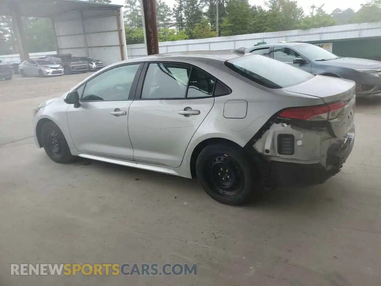 2 Photograph of a damaged car 5YFEPMAE4MP195065 TOYOTA COROLLA 2021