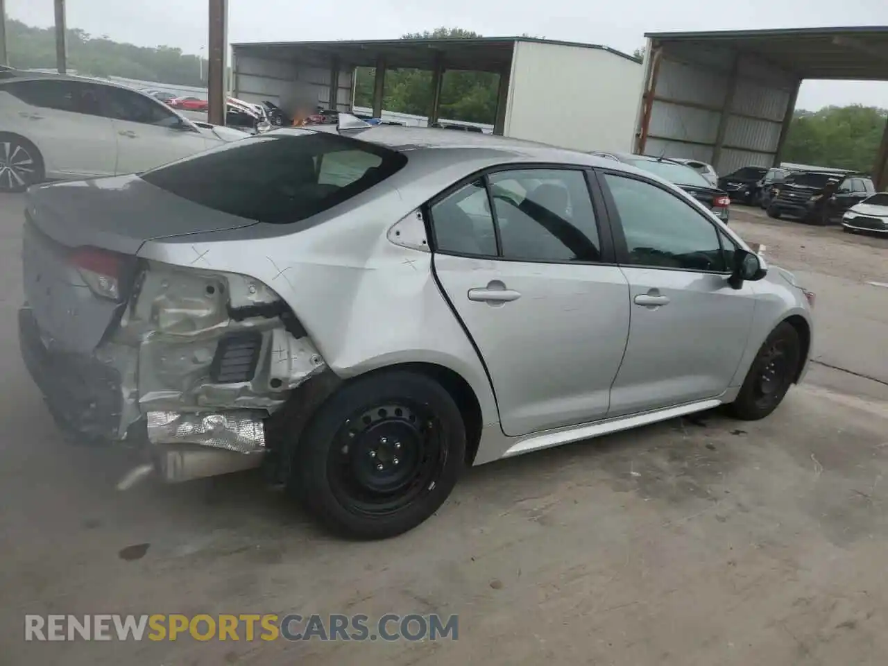 3 Photograph of a damaged car 5YFEPMAE4MP195065 TOYOTA COROLLA 2021