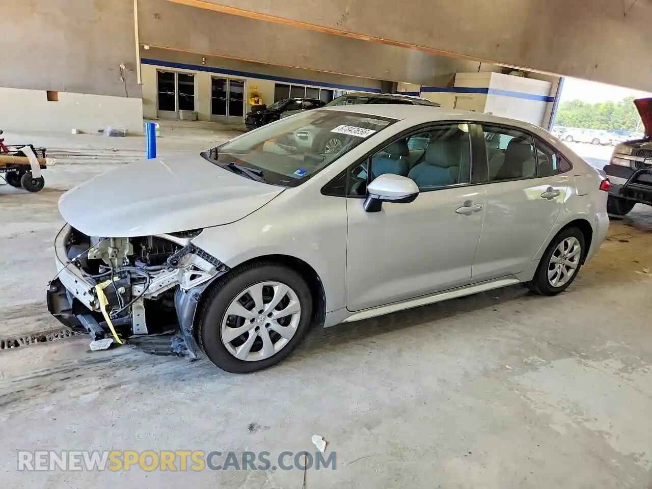 1 Photograph of a damaged car 5YFEPMAE4MP199410 TOYOTA COROLLA 2021