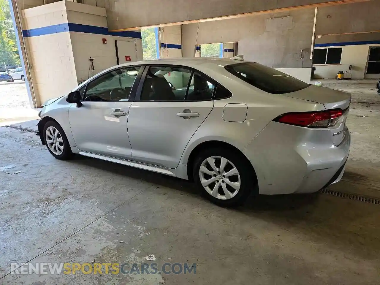 2 Photograph of a damaged car 5YFEPMAE4MP199410 TOYOTA COROLLA 2021