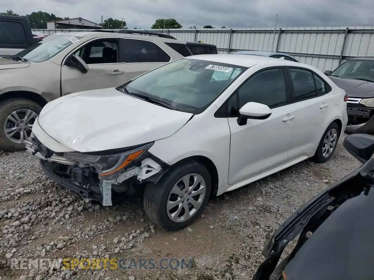 1 Photograph of a damaged car 5YFEPMAE4MP202712 TOYOTA COROLLA 2021