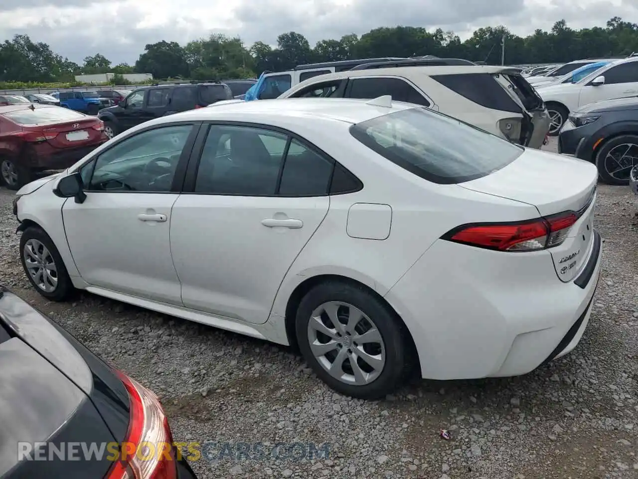 2 Photograph of a damaged car 5YFEPMAE4MP202712 TOYOTA COROLLA 2021