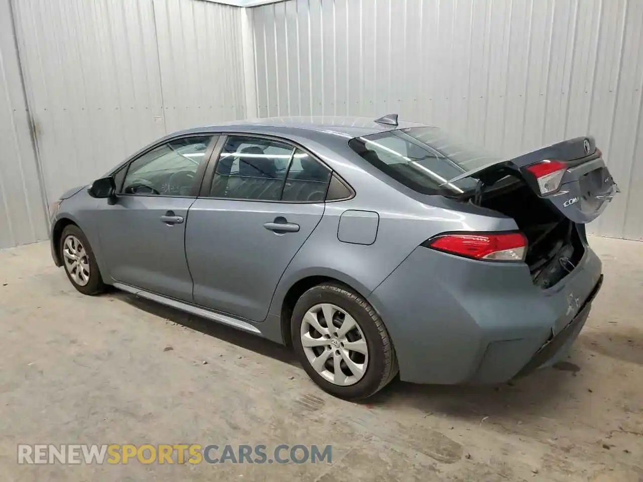 2 Photograph of a damaged car 5YFEPMAE4MP206372 TOYOTA COROLLA 2021