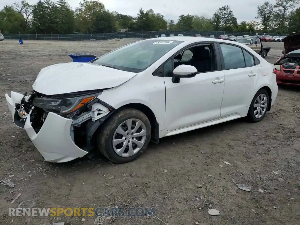 1 Photograph of a damaged car 5YFEPMAE4MP210163 TOYOTA COROLLA 2021