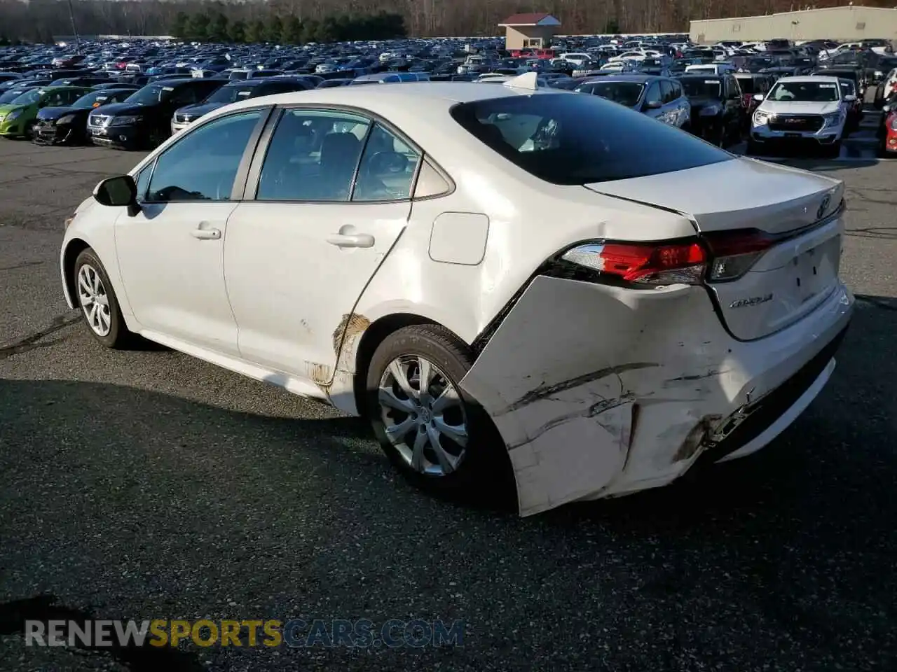 2 Photograph of a damaged car 5YFEPMAE4MP210339 TOYOTA COROLLA 2021