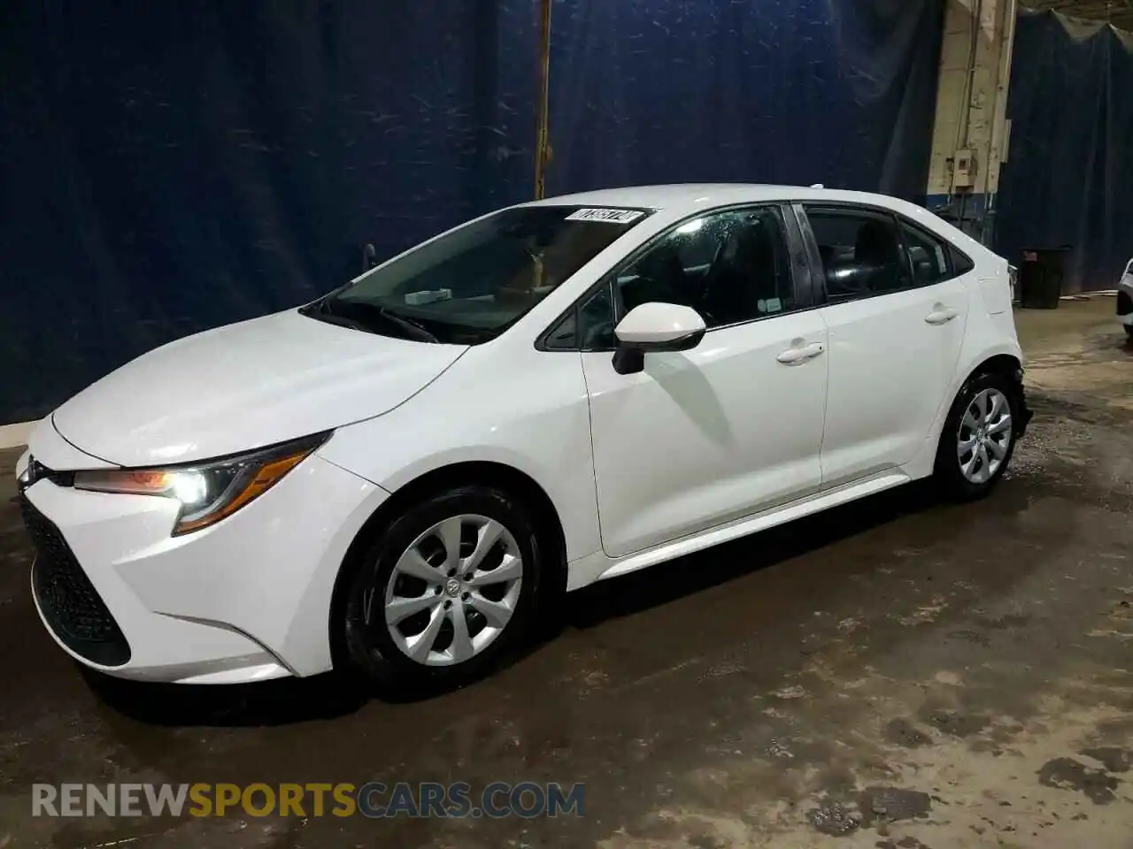 1 Photograph of a damaged car 5YFEPMAE4MP211684 TOYOTA COROLLA 2021
