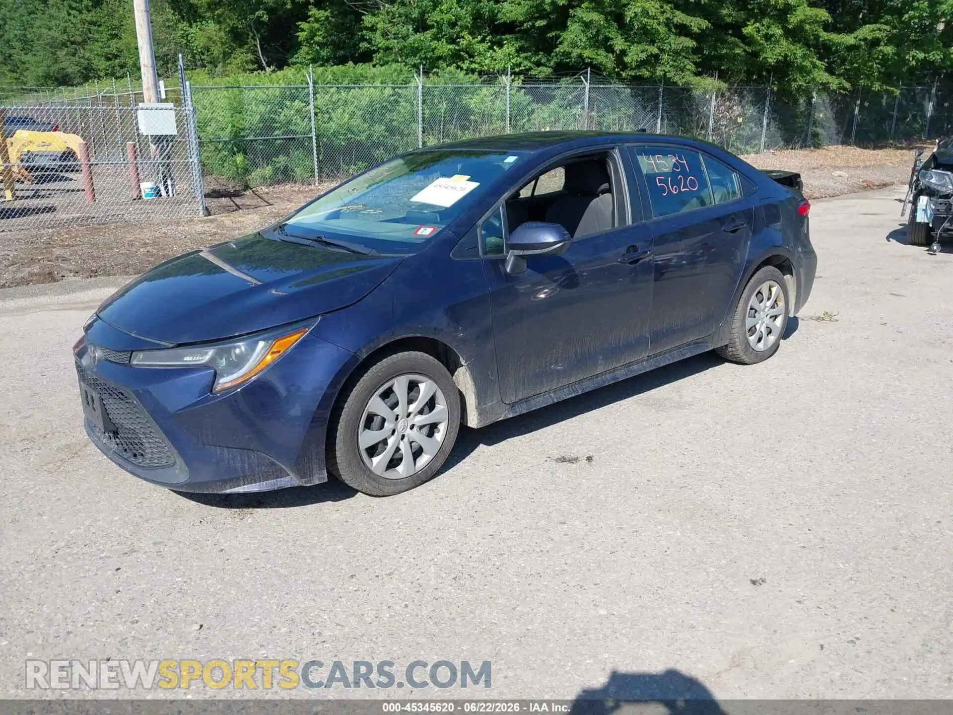 2 Photograph of a damaged car 5YFEPMAE4MP211989 TOYOTA COROLLA 2021