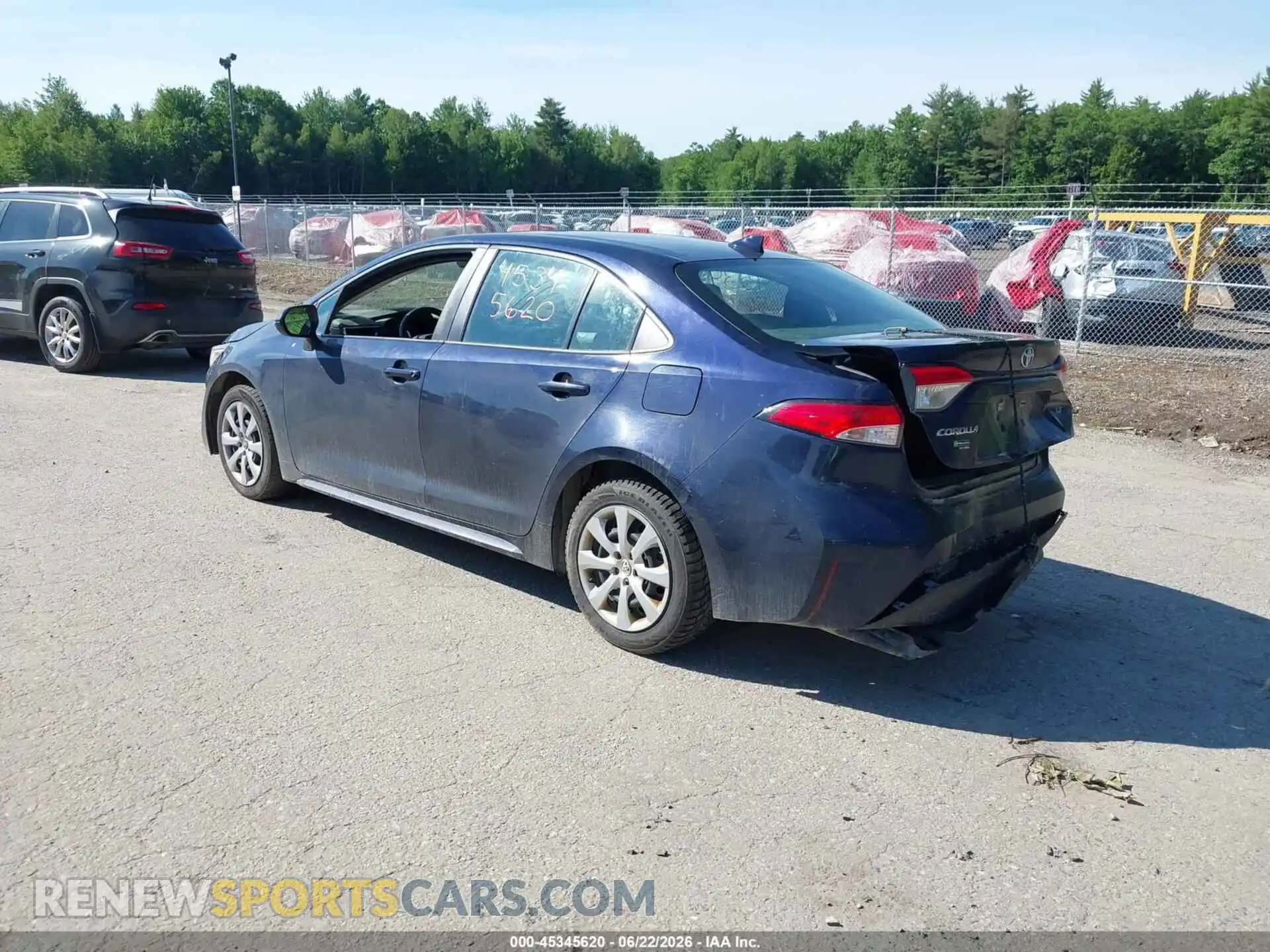 3 Photograph of a damaged car 5YFEPMAE4MP211989 TOYOTA COROLLA 2021