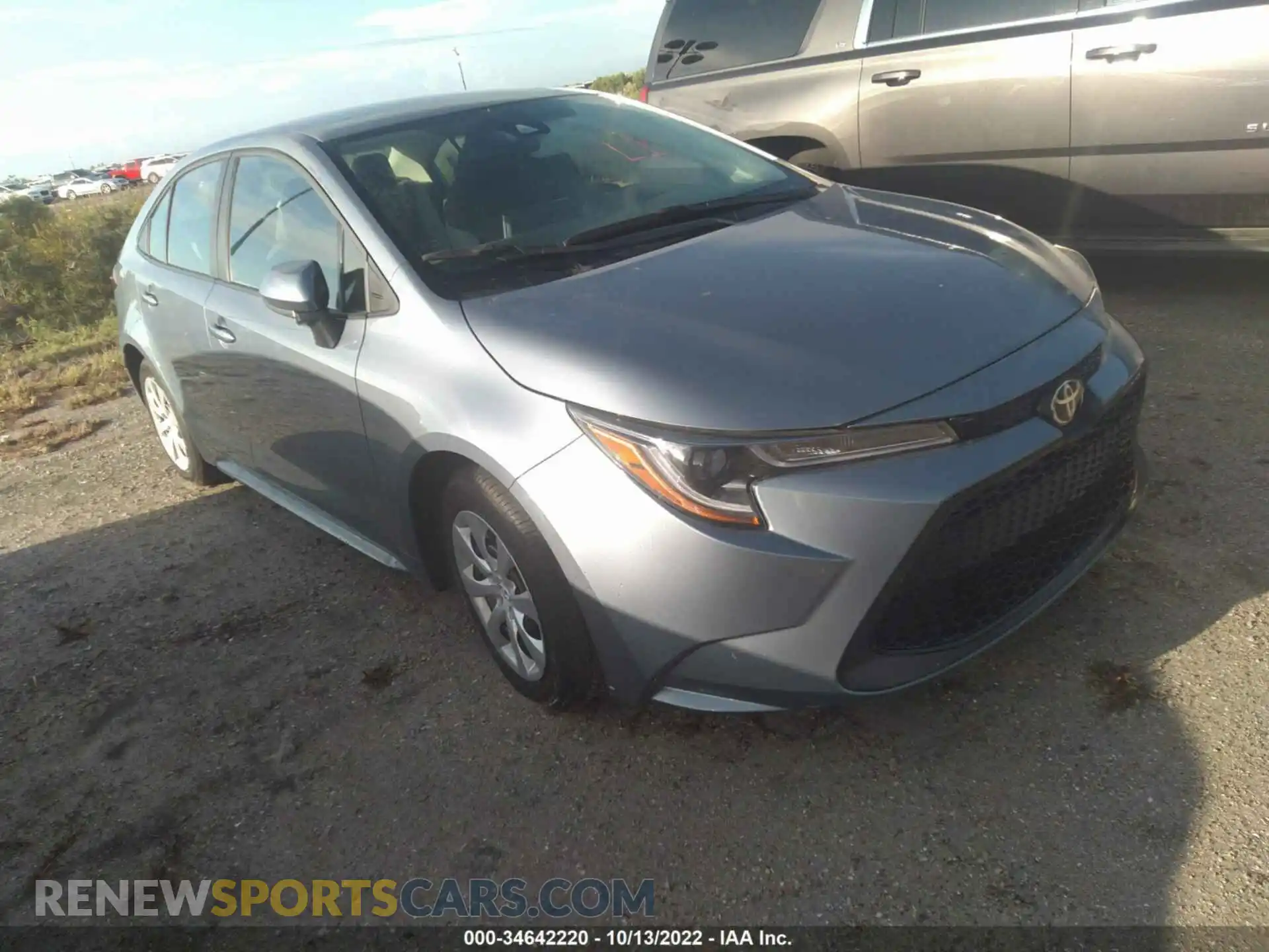 1 Photograph of a damaged car 5YFEPMAE4MP212088 TOYOTA COROLLA 2021