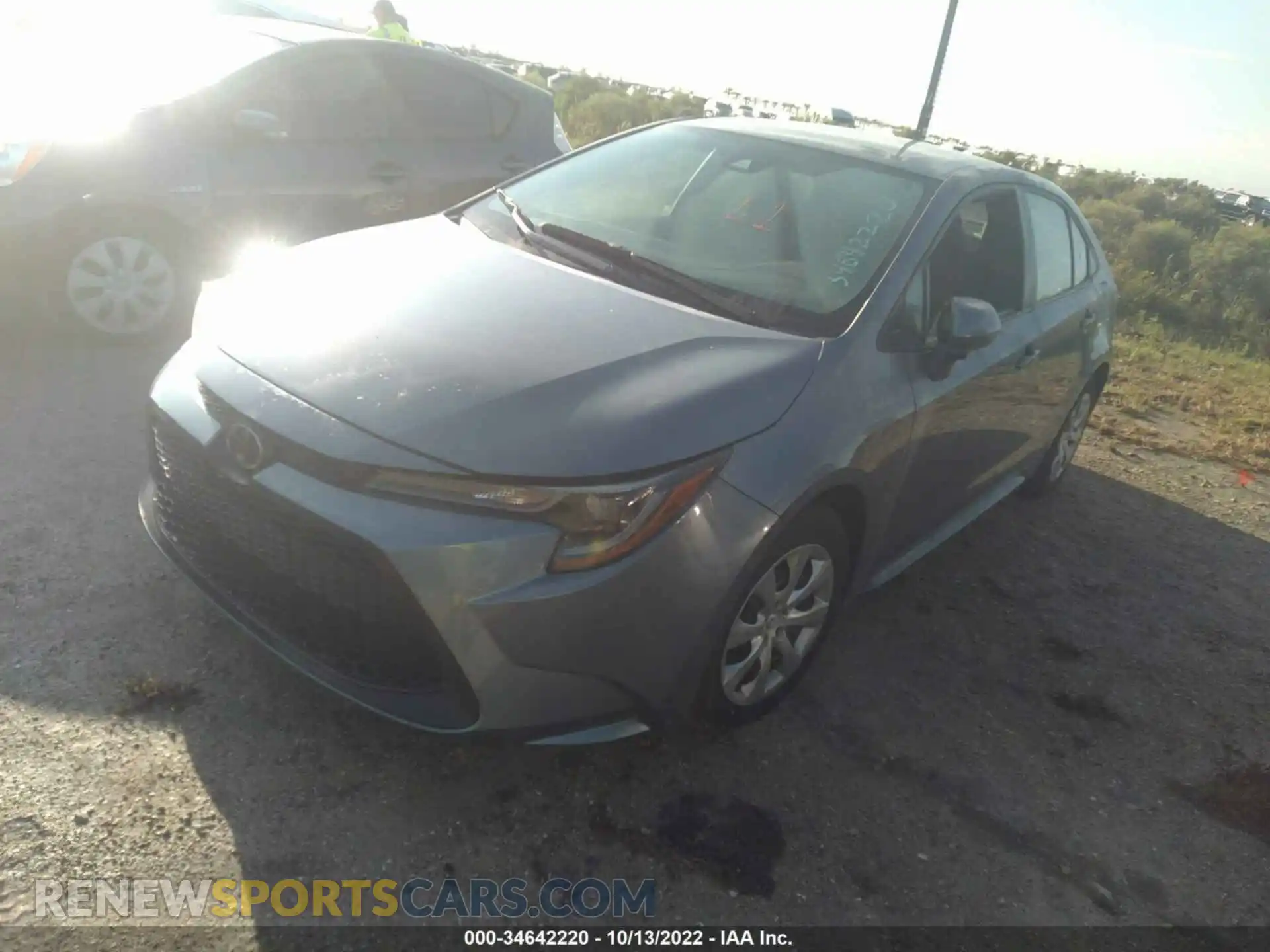 2 Photograph of a damaged car 5YFEPMAE4MP212088 TOYOTA COROLLA 2021