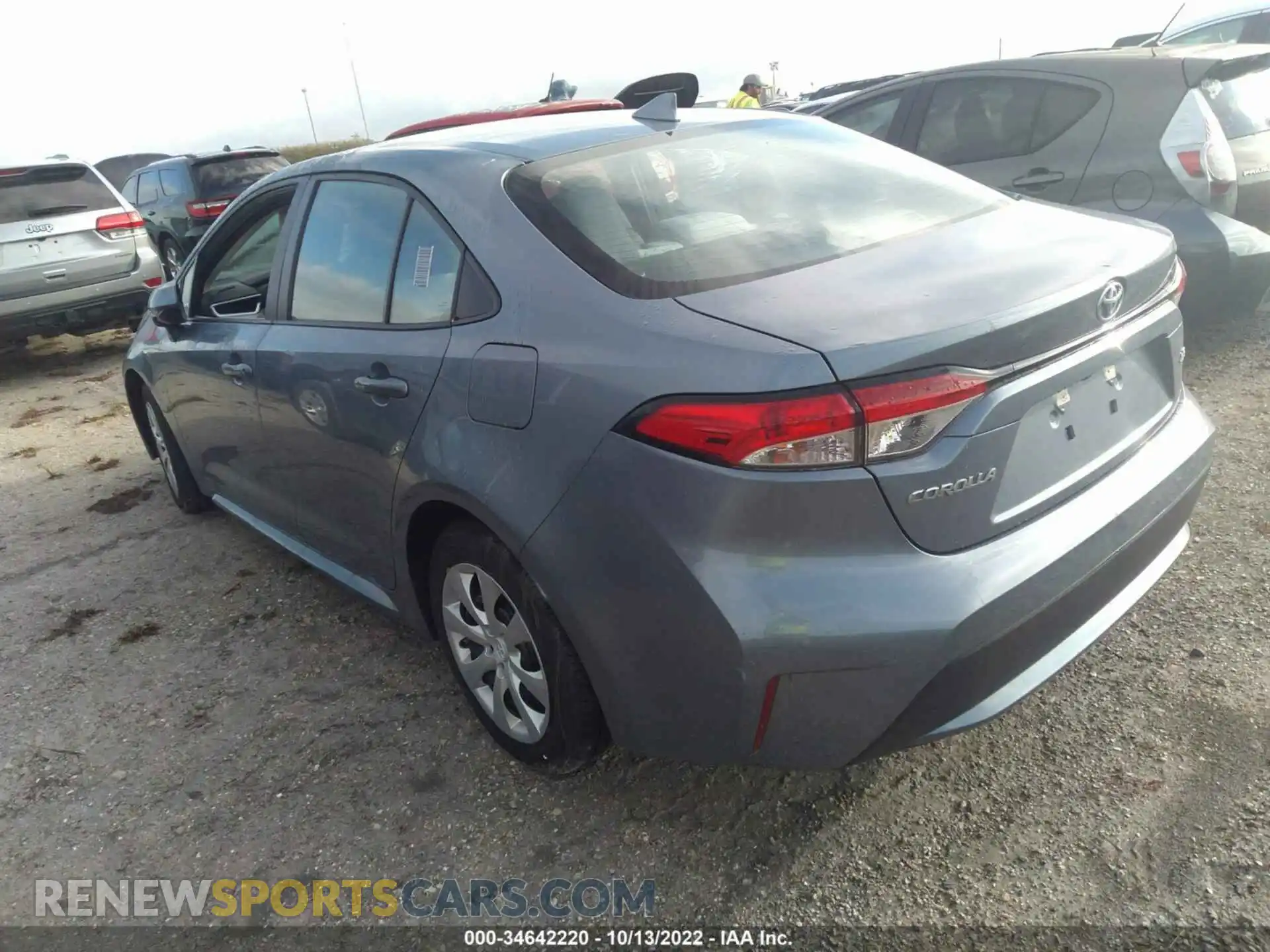 3 Photograph of a damaged car 5YFEPMAE4MP212088 TOYOTA COROLLA 2021