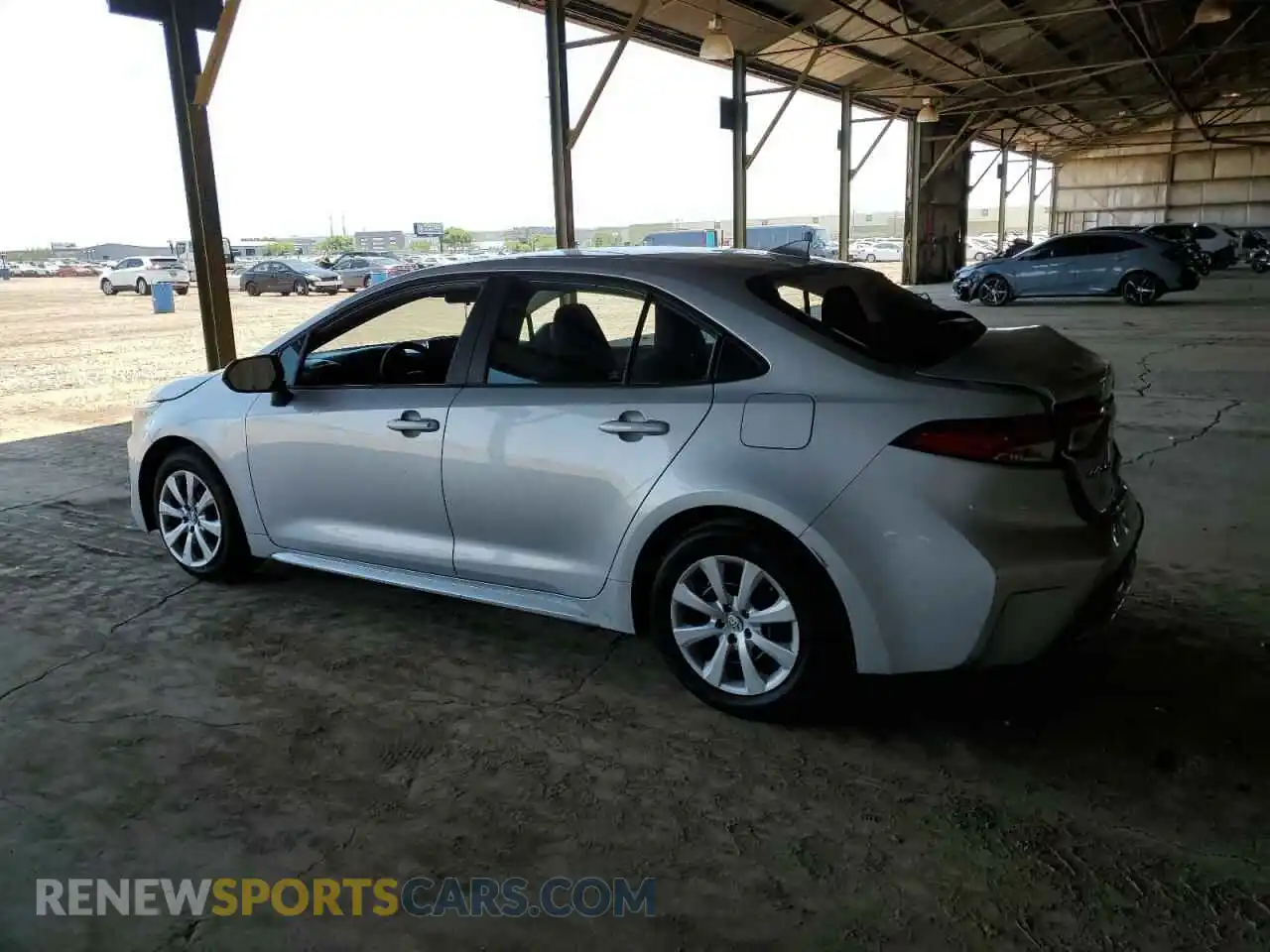 2 Photograph of a damaged car 5YFEPMAE4MP215864 TOYOTA COROLLA 2021