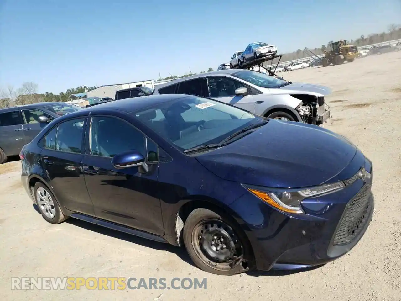 1 Photograph of a damaged car 5YFEPMAE4MP217789 TOYOTA COROLLA 2021
