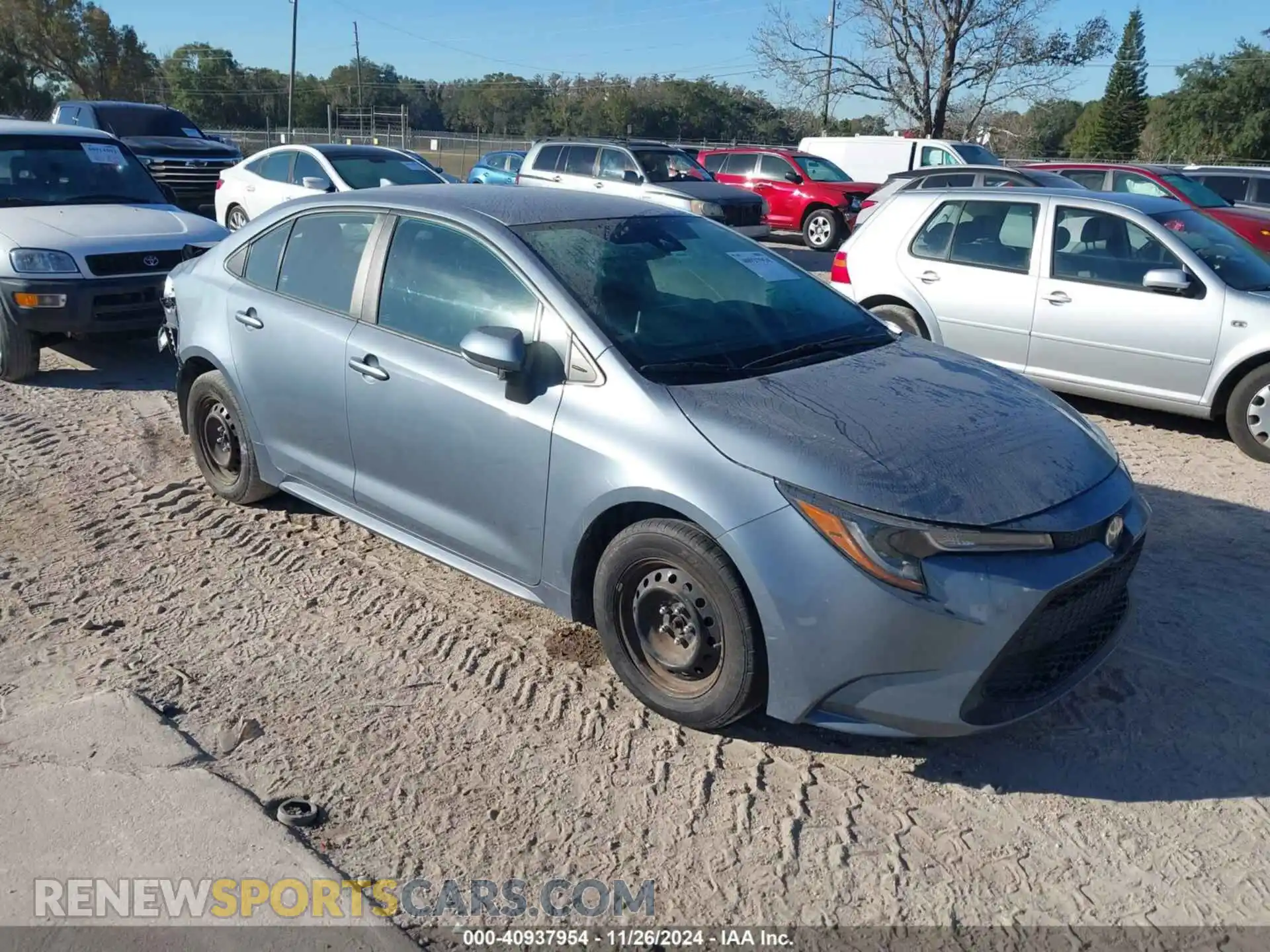 1 Photograph of a damaged car 5YFEPMAE4MP219851 TOYOTA COROLLA 2021