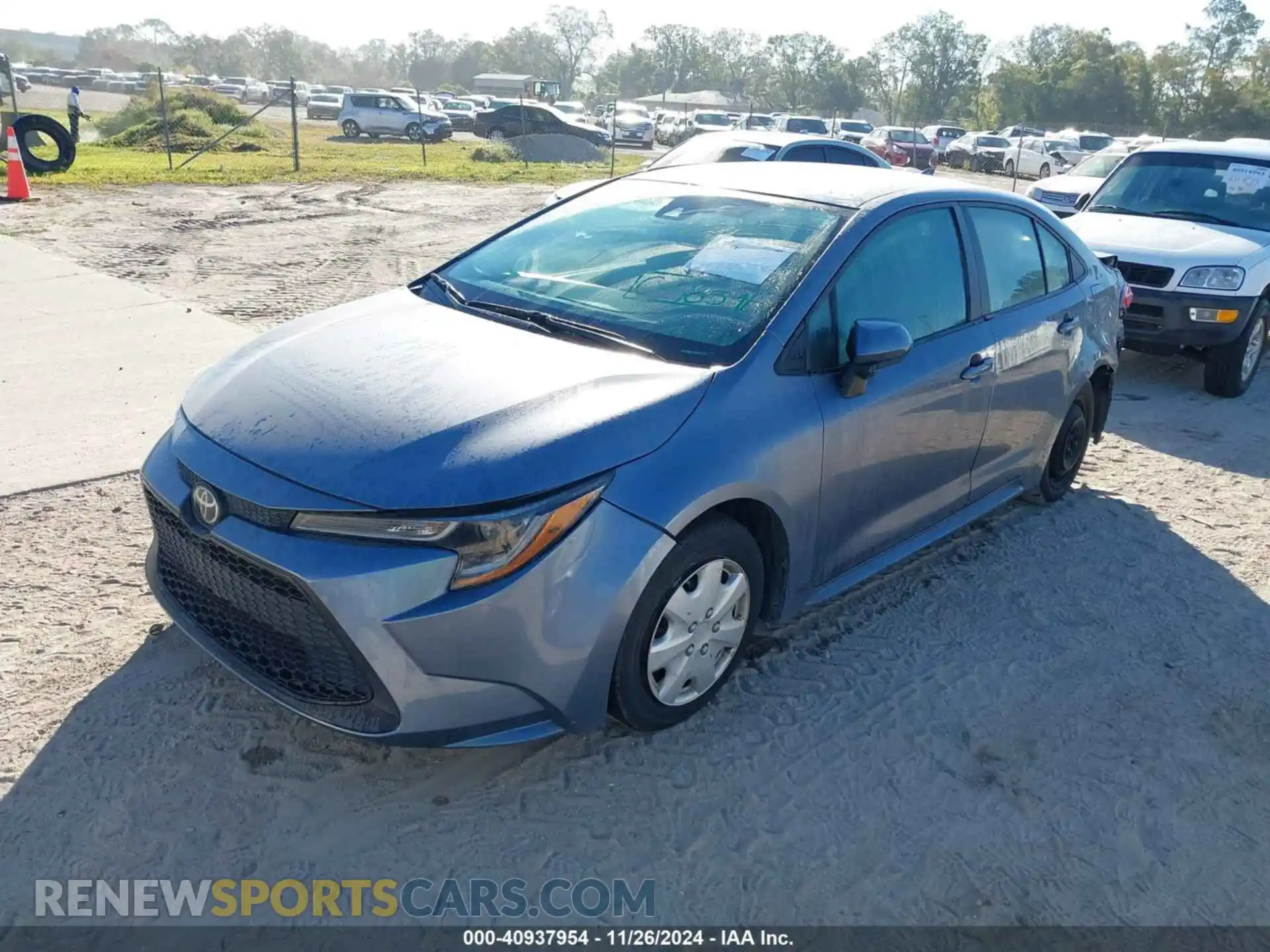 2 Photograph of a damaged car 5YFEPMAE4MP219851 TOYOTA COROLLA 2021
