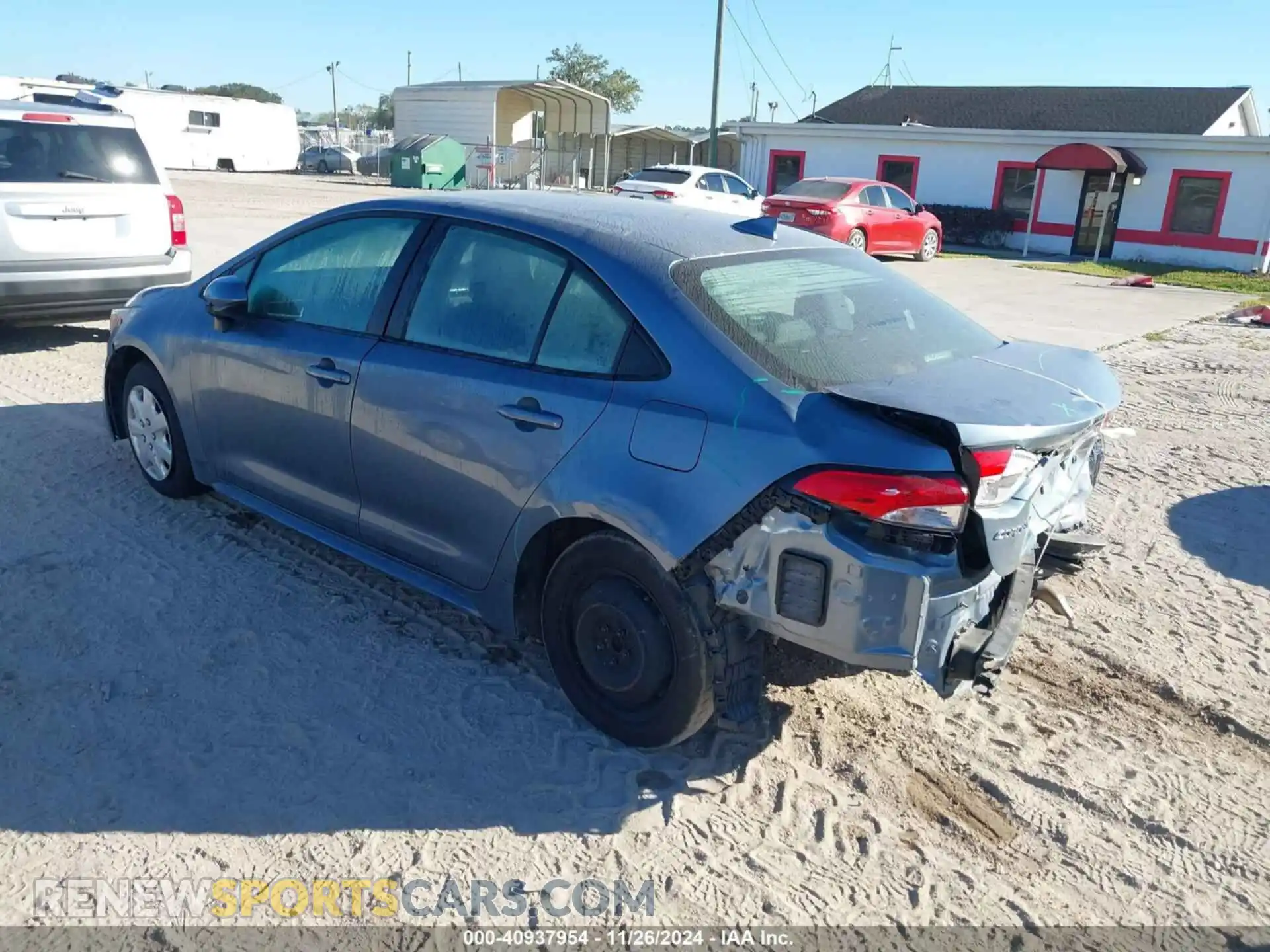 3 Photograph of a damaged car 5YFEPMAE4MP219851 TOYOTA COROLLA 2021