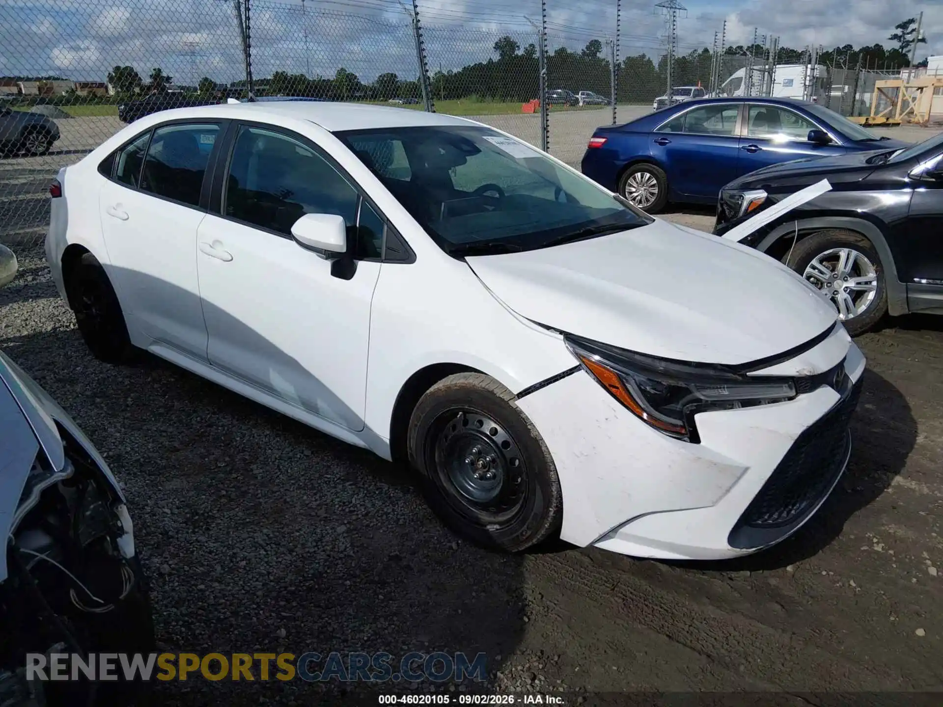 1 Photograph of a damaged car 5YFEPMAE4MP220918 TOYOTA COROLLA 2021
