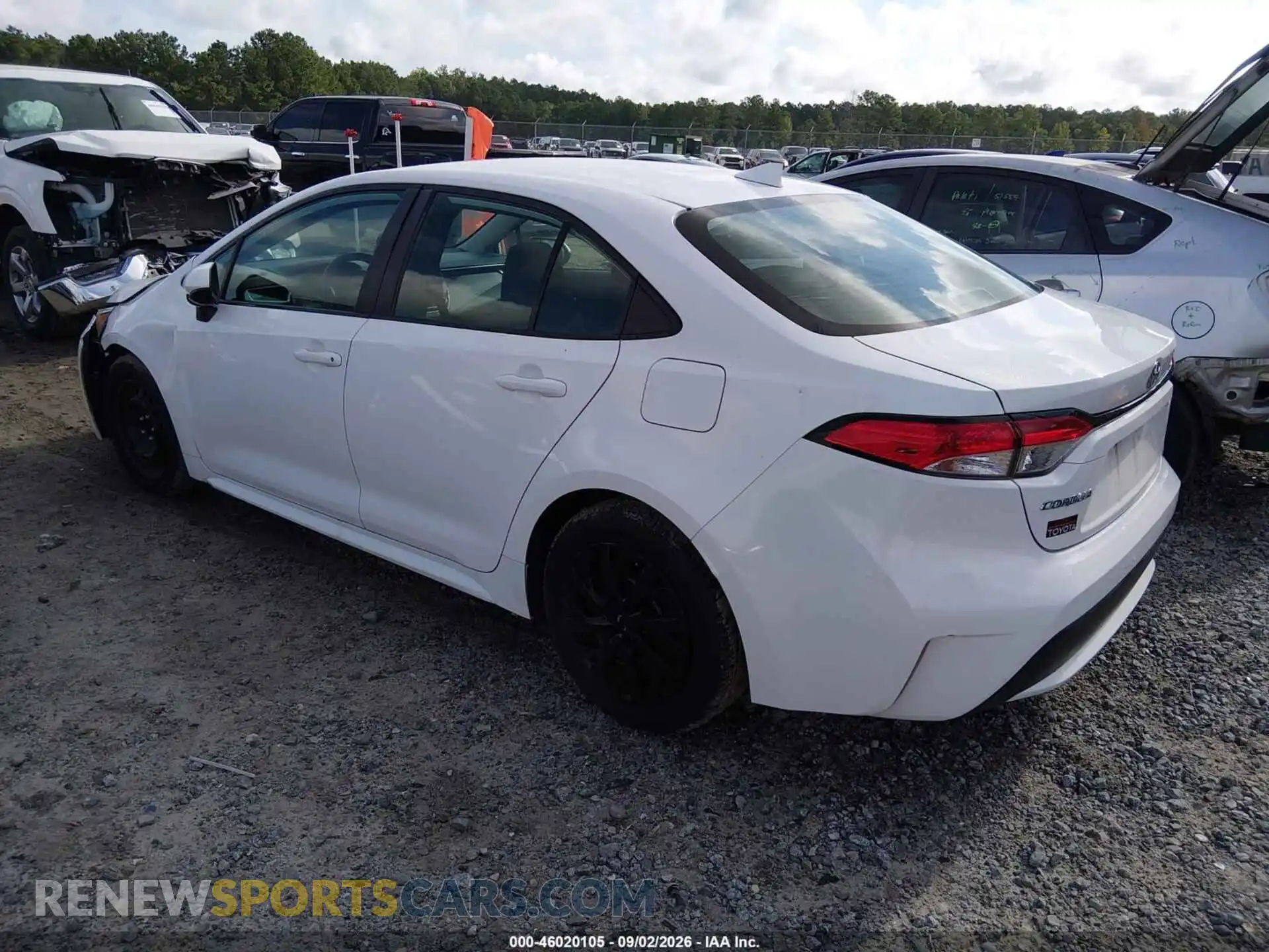 3 Photograph of a damaged car 5YFEPMAE4MP220918 TOYOTA COROLLA 2021