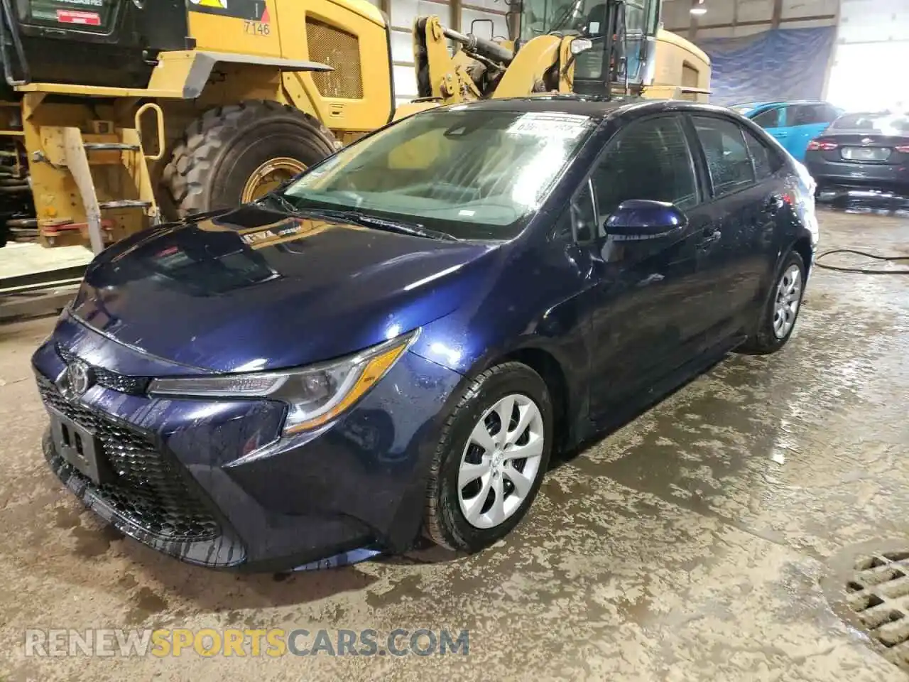 1 Photograph of a damaged car 5YFEPMAE4MP223513 TOYOTA COROLLA 2021