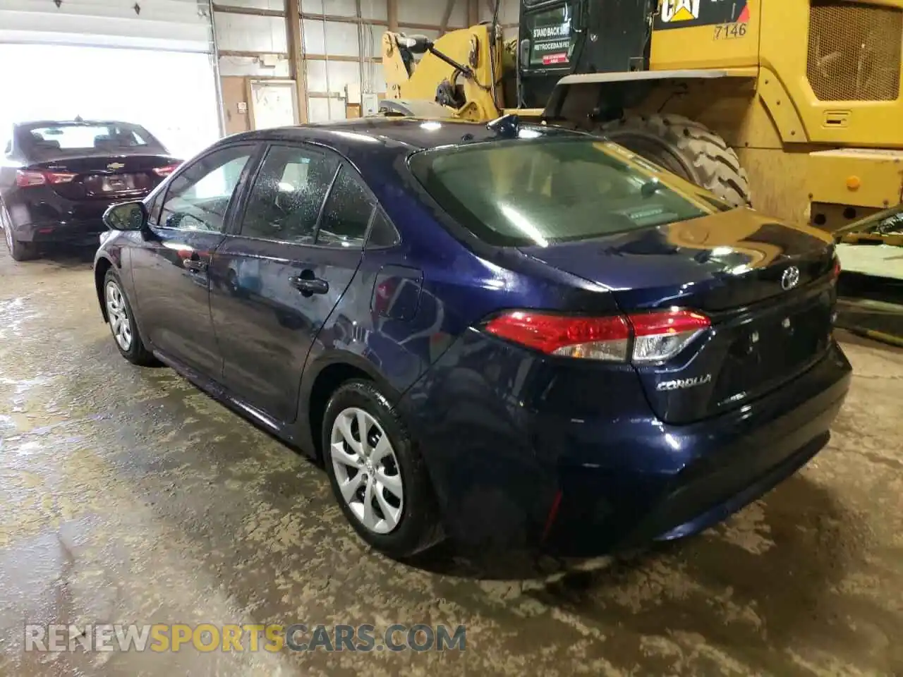 2 Photograph of a damaged car 5YFEPMAE4MP223513 TOYOTA COROLLA 2021