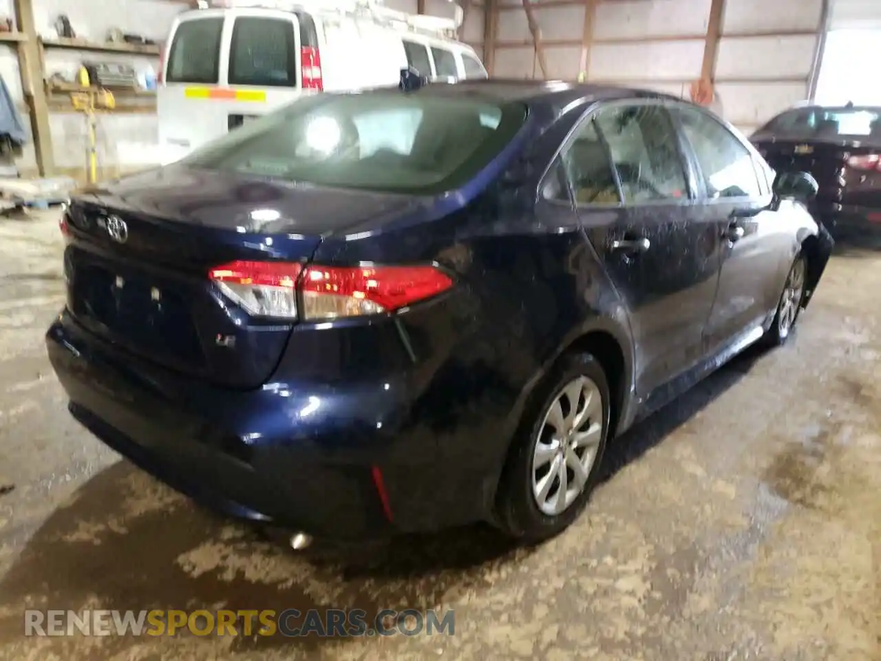 3 Photograph of a damaged car 5YFEPMAE4MP223513 TOYOTA COROLLA 2021
