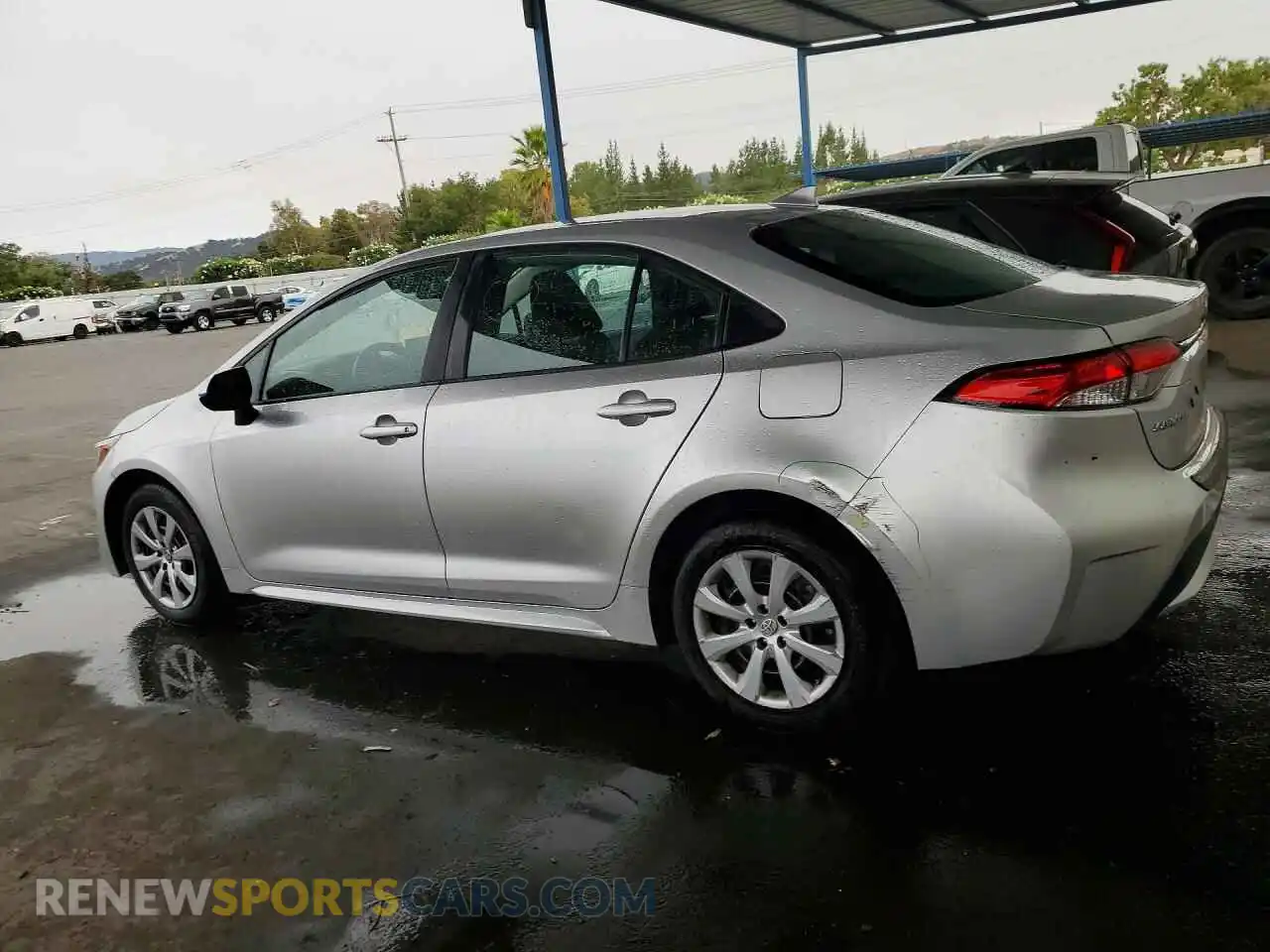 2 Photograph of a damaged car 5YFEPMAE4MP225813 TOYOTA COROLLA 2021