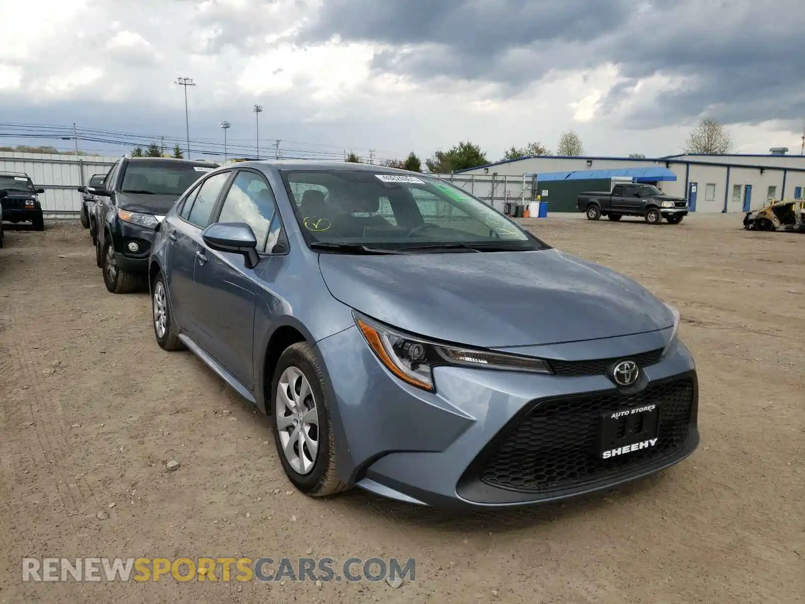 1 Photograph of a damaged car 5YFEPMAE4MP225908 TOYOTA COROLLA 2021
