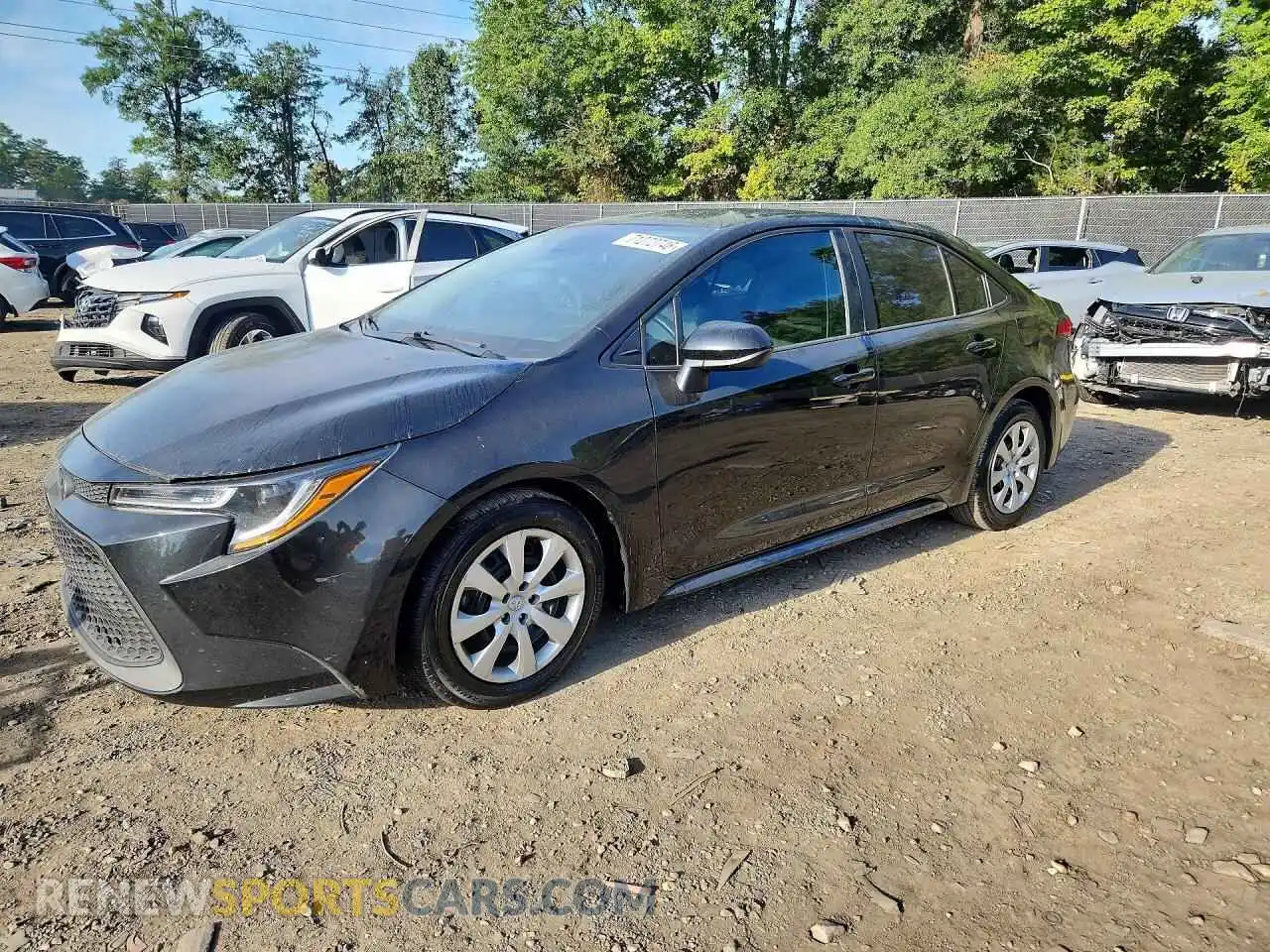 1 Photograph of a damaged car 5YFEPMAE4MP227108 TOYOTA COROLLA 2021