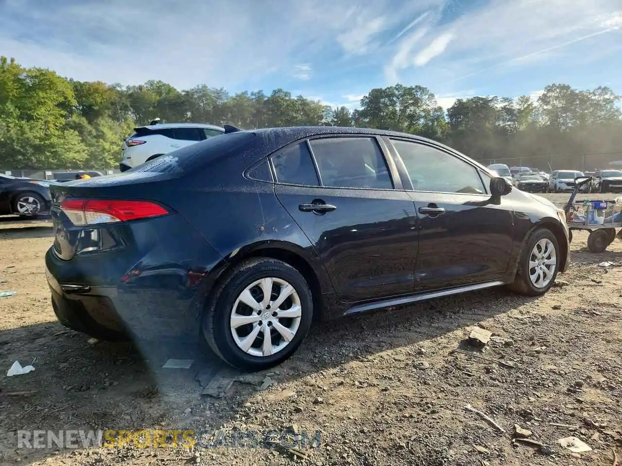 3 Photograph of a damaged car 5YFEPMAE4MP227108 TOYOTA COROLLA 2021