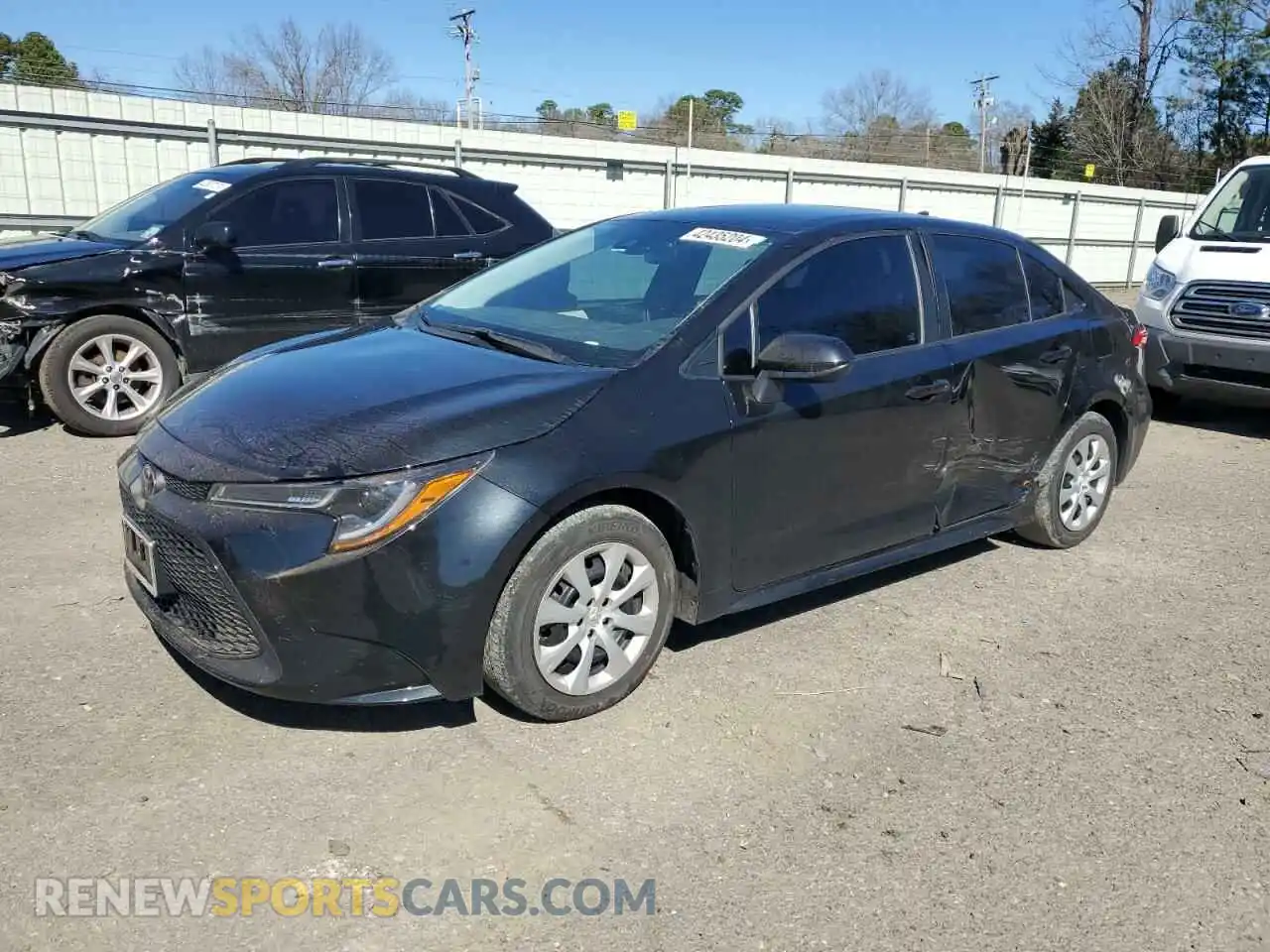 1 Photograph of a damaged car 5YFEPMAE4MP227285 TOYOTA COROLLA 2021