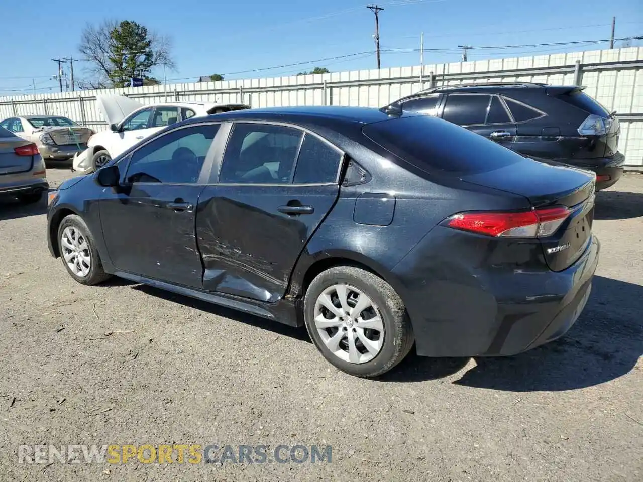 2 Photograph of a damaged car 5YFEPMAE4MP227285 TOYOTA COROLLA 2021