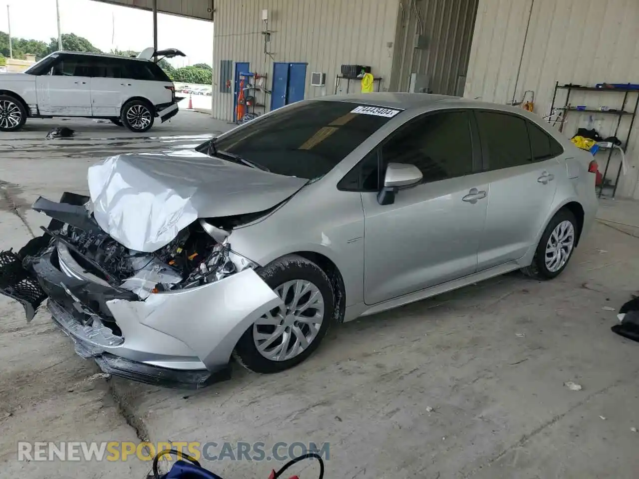 1 fotografías del automóvil dañado 5YFEPMAE4MP227416 TOYOTA COROLLA 2021