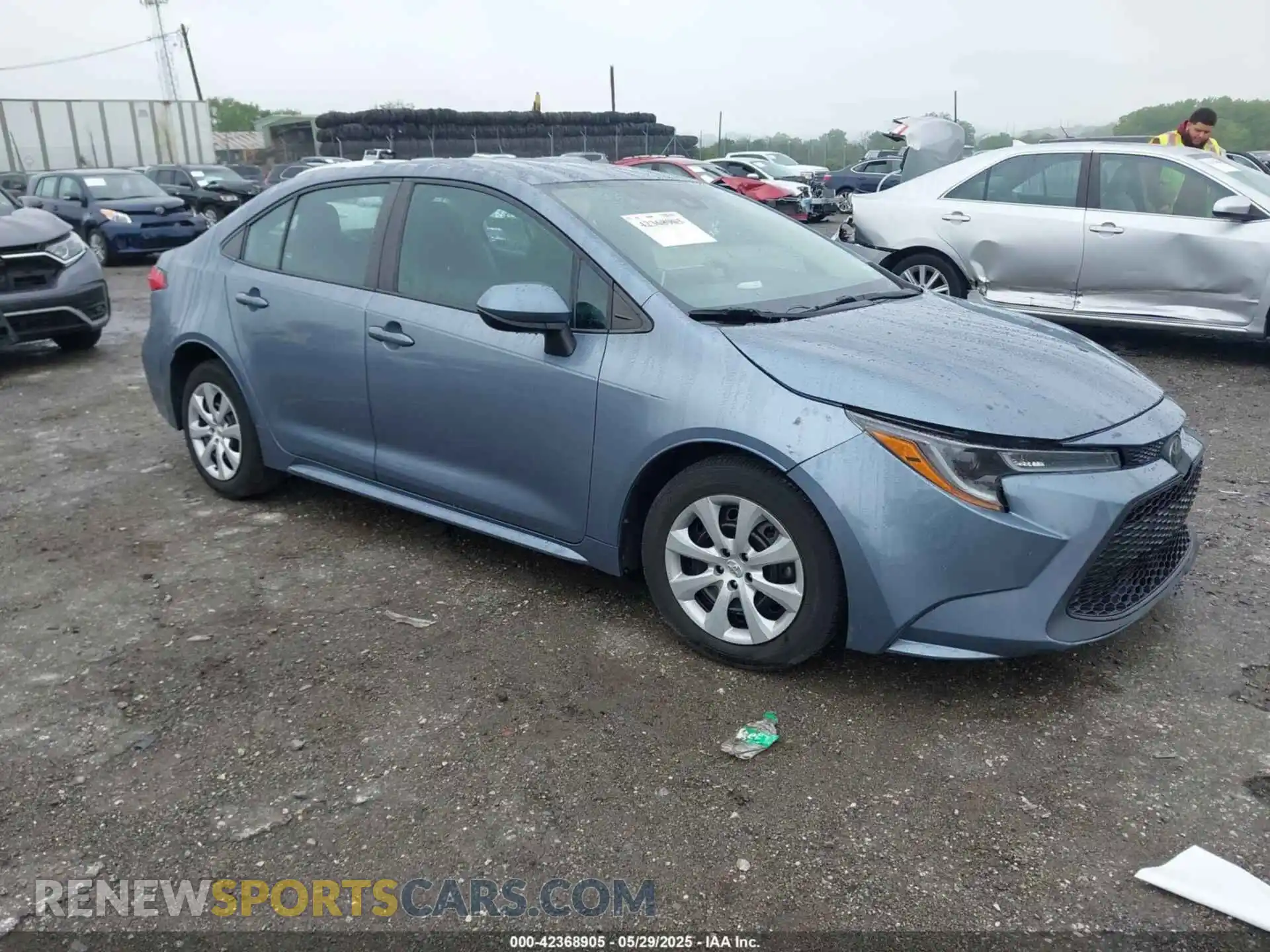 1 Photograph of a damaged car 5YFEPMAE4MP236066 TOYOTA COROLLA 2021