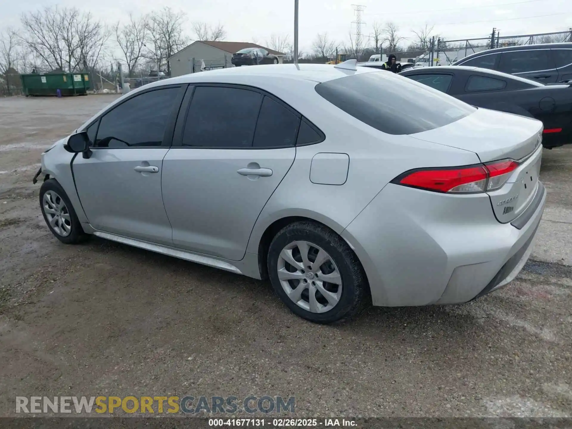 3 Photograph of a damaged car 5YFEPMAE4MP236410 TOYOTA COROLLA 2021