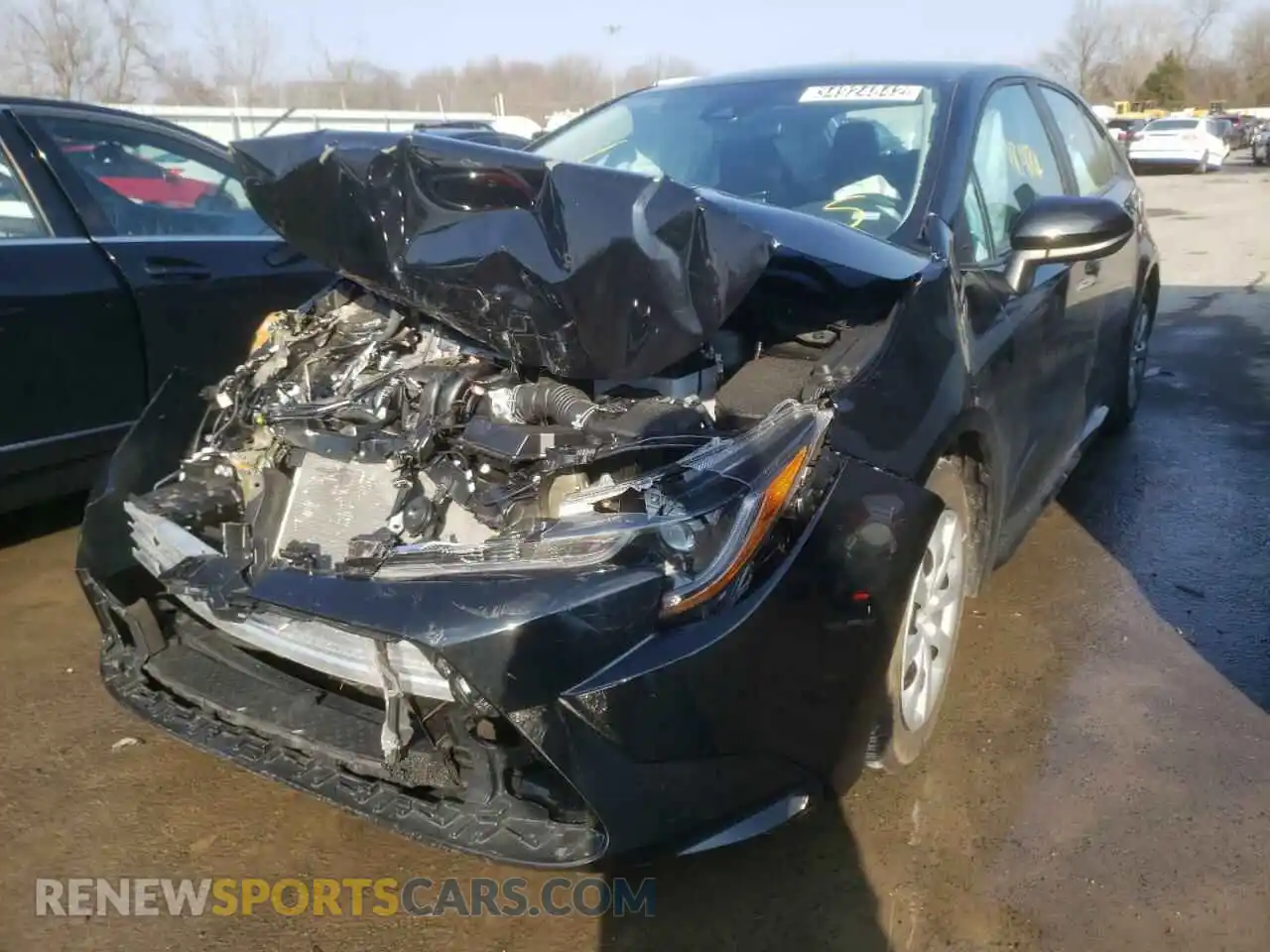 2 Фотография поврежденного автомобиля 5YFEPMAE4MP237976 TOYOTA COROLLA 2021