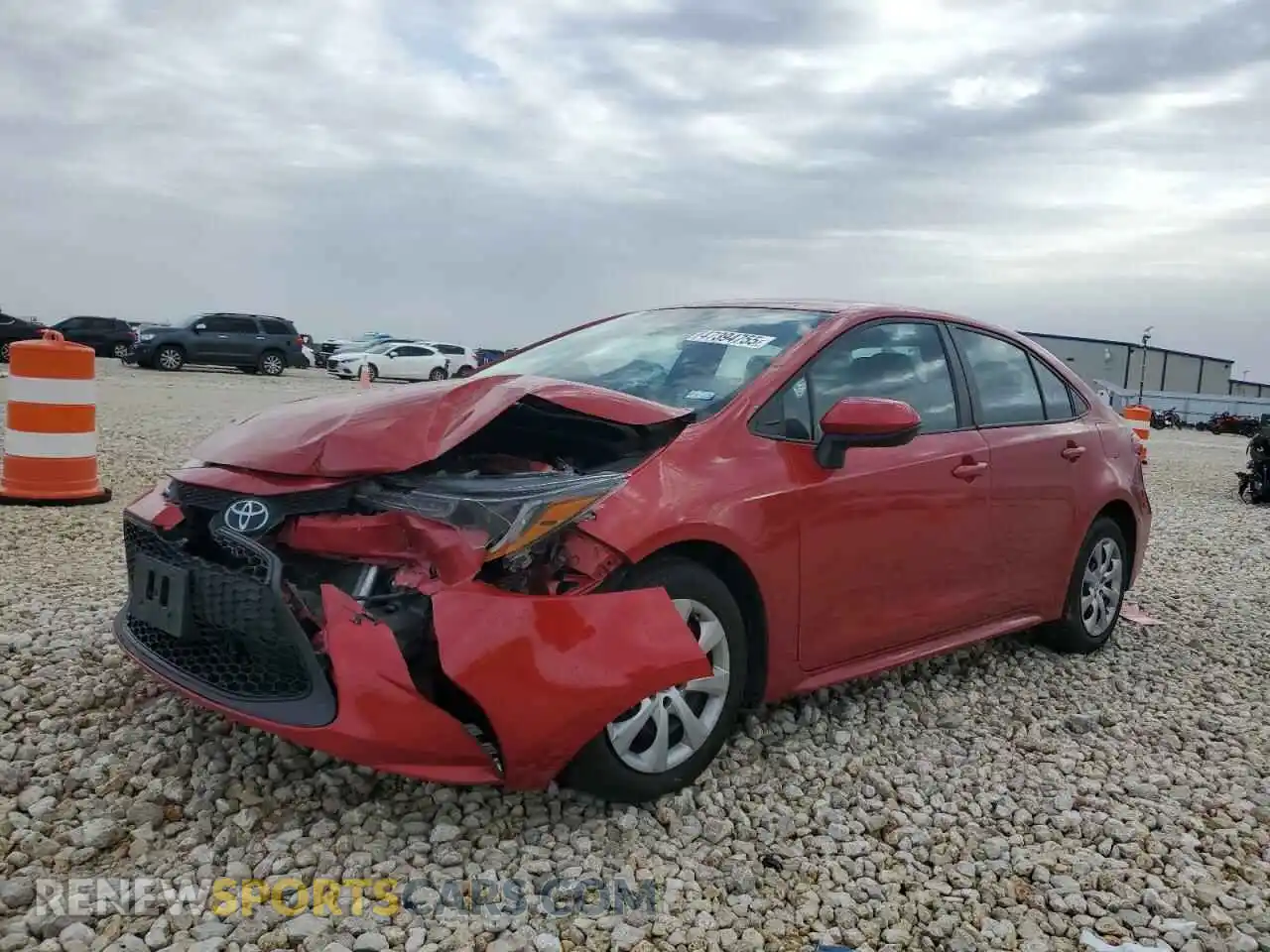 1 Photograph of a damaged car 5YFEPMAE4MP239243 TOYOTA COROLLA 2021