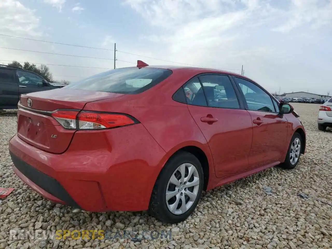 3 Photograph of a damaged car 5YFEPMAE4MP239243 TOYOTA COROLLA 2021