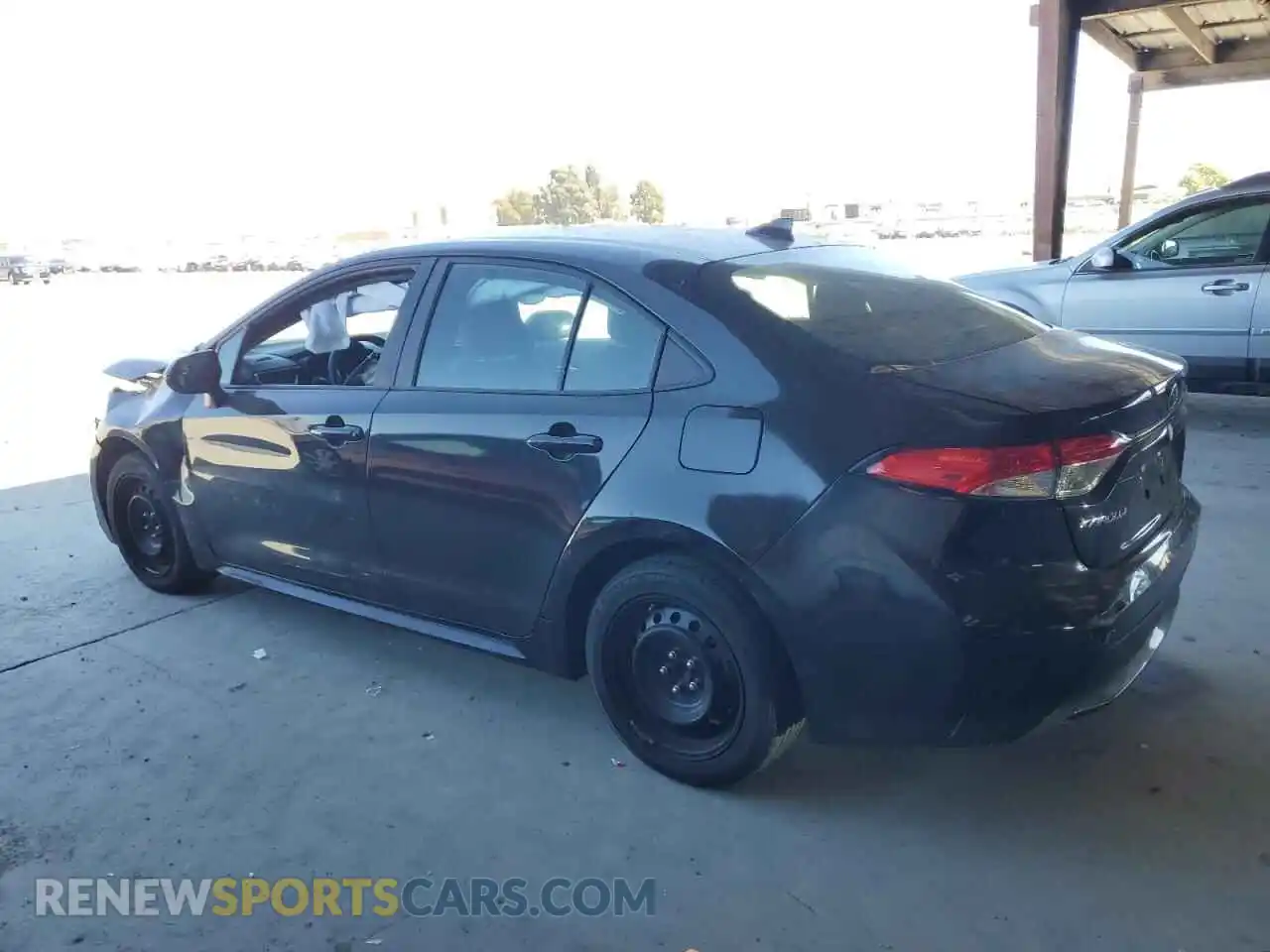 2 Photograph of a damaged car 5YFEPMAE4MP241395 TOYOTA COROLLA 2021