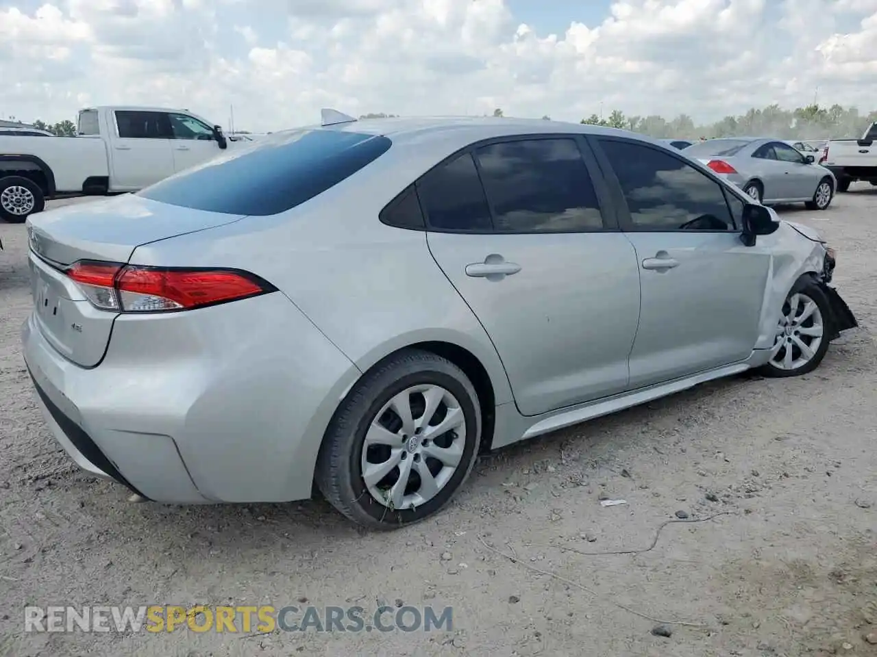 3 Photograph of a damaged car 5YFEPMAE4MP243776 TOYOTA COROLLA 2021