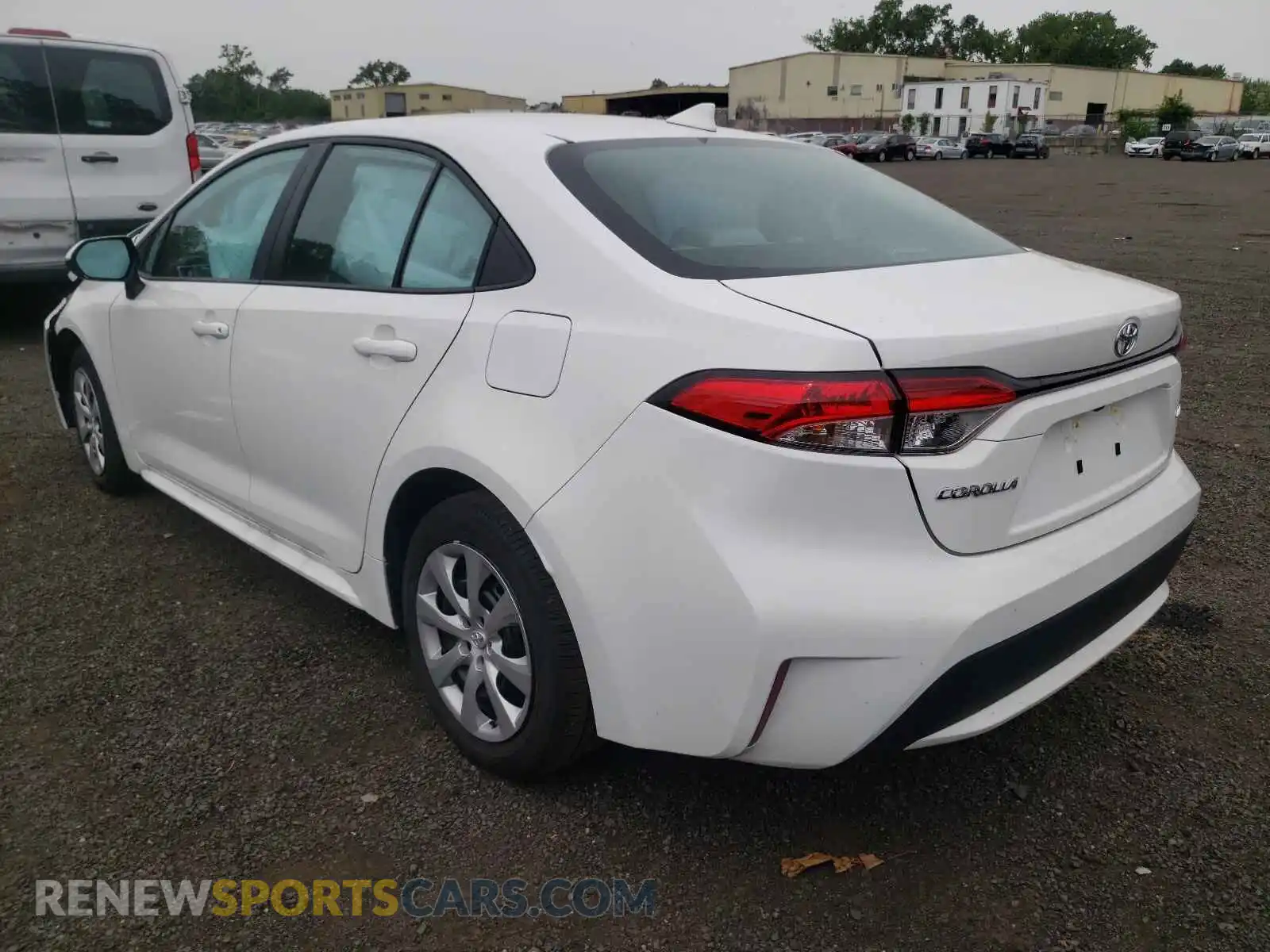3 Photograph of a damaged car 5YFEPMAE4MP244555 TOYOTA COROLLA 2021