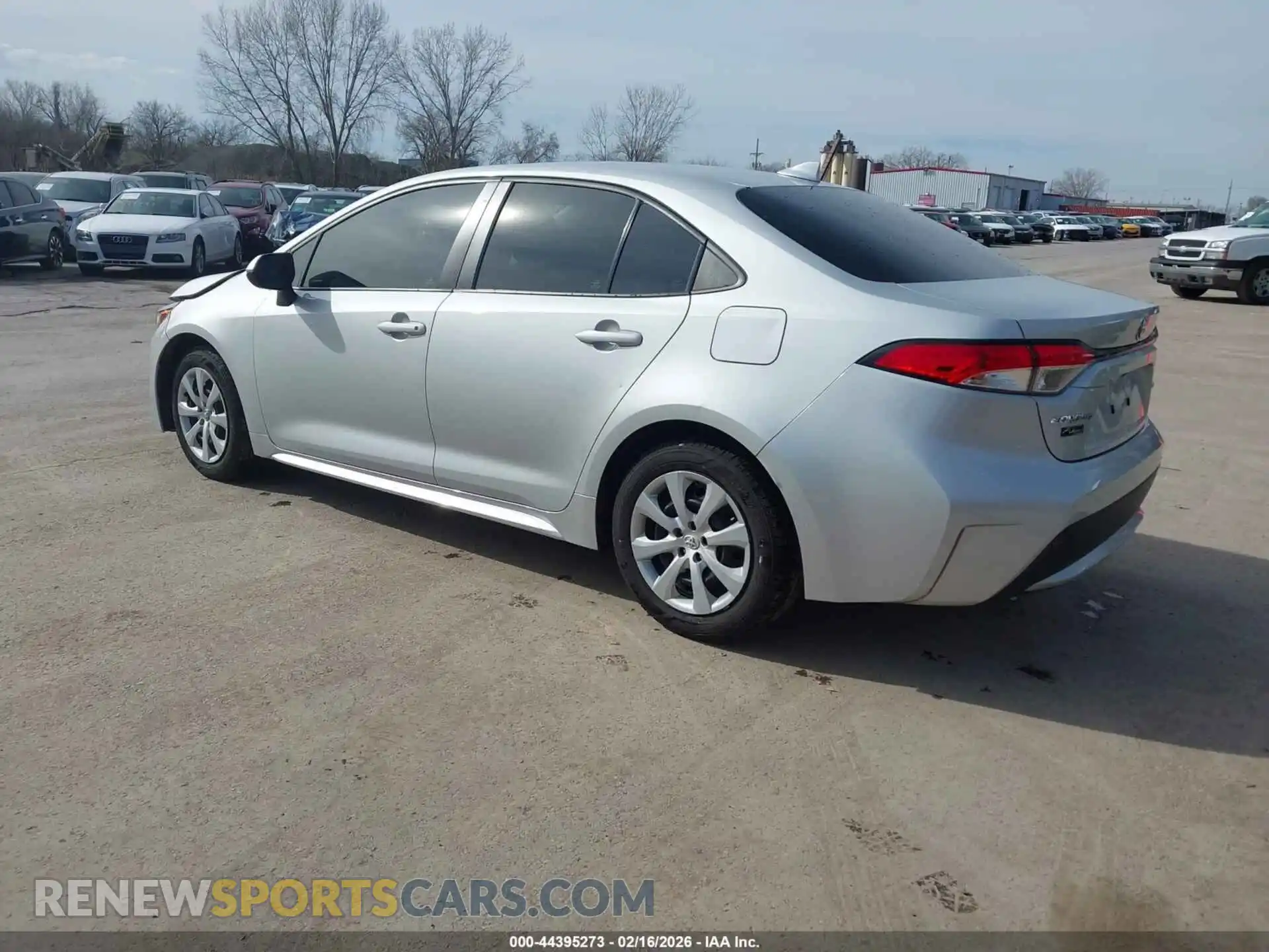 3 Photograph of a damaged car 5YFEPMAE4MP248007 TOYOTA COROLLA 2021