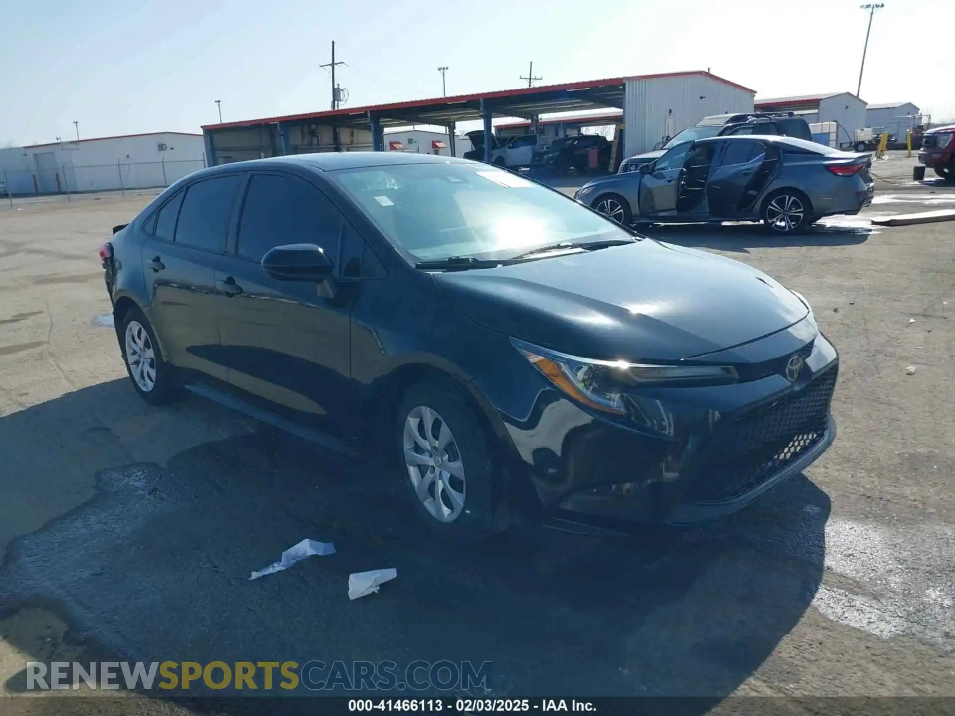 1 Photograph of a damaged car 5YFEPMAE4MP250288 TOYOTA COROLLA 2021