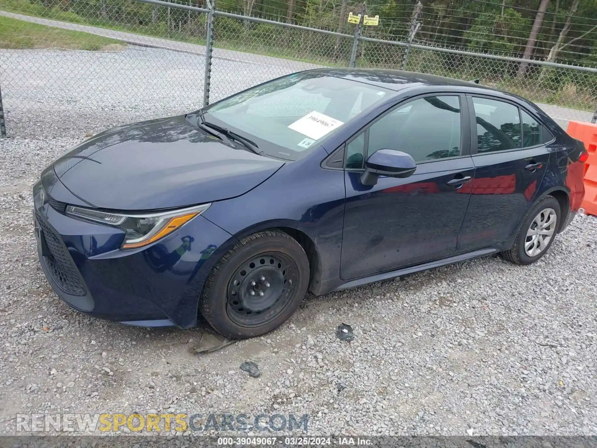 2 Photograph of a damaged car 5YFEPMAE4MP254910 TOYOTA COROLLA 2021